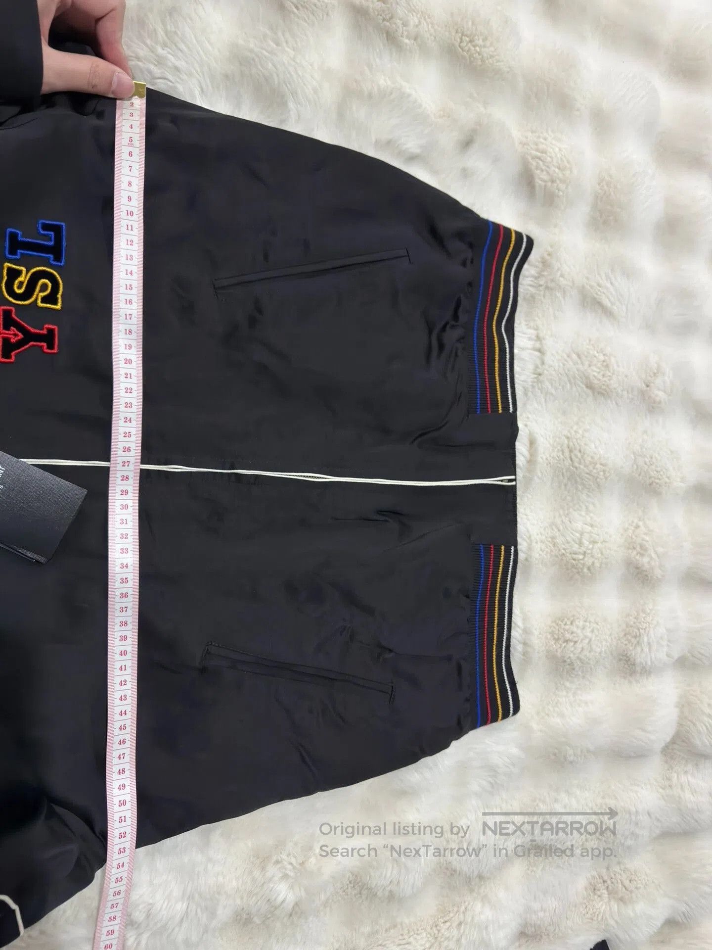 Yves Saint Laurent Saint Laurent YSL Logo Baseball Jacket. Size US S / EU 44-46 / 1 - 8 Thumbnail