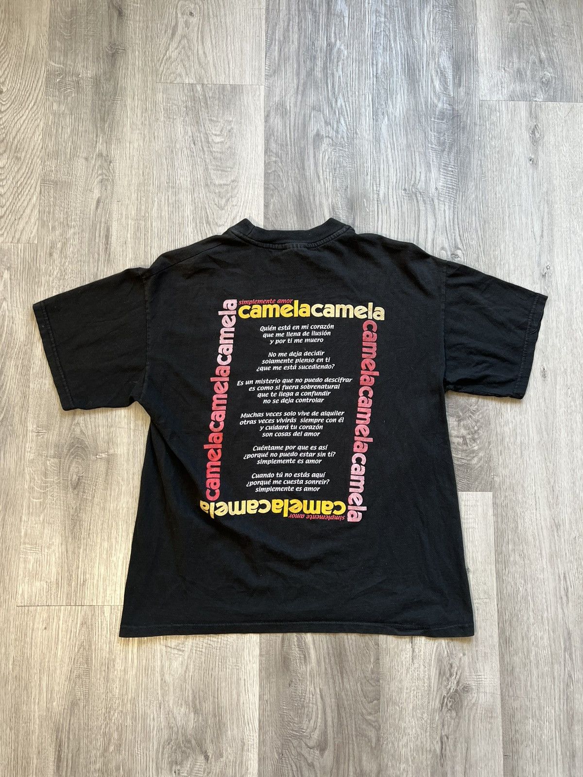 Band Tees 90s Camela Techno T Shirt Size US M / EU 48-50 / 2 - 2 Thumbnail