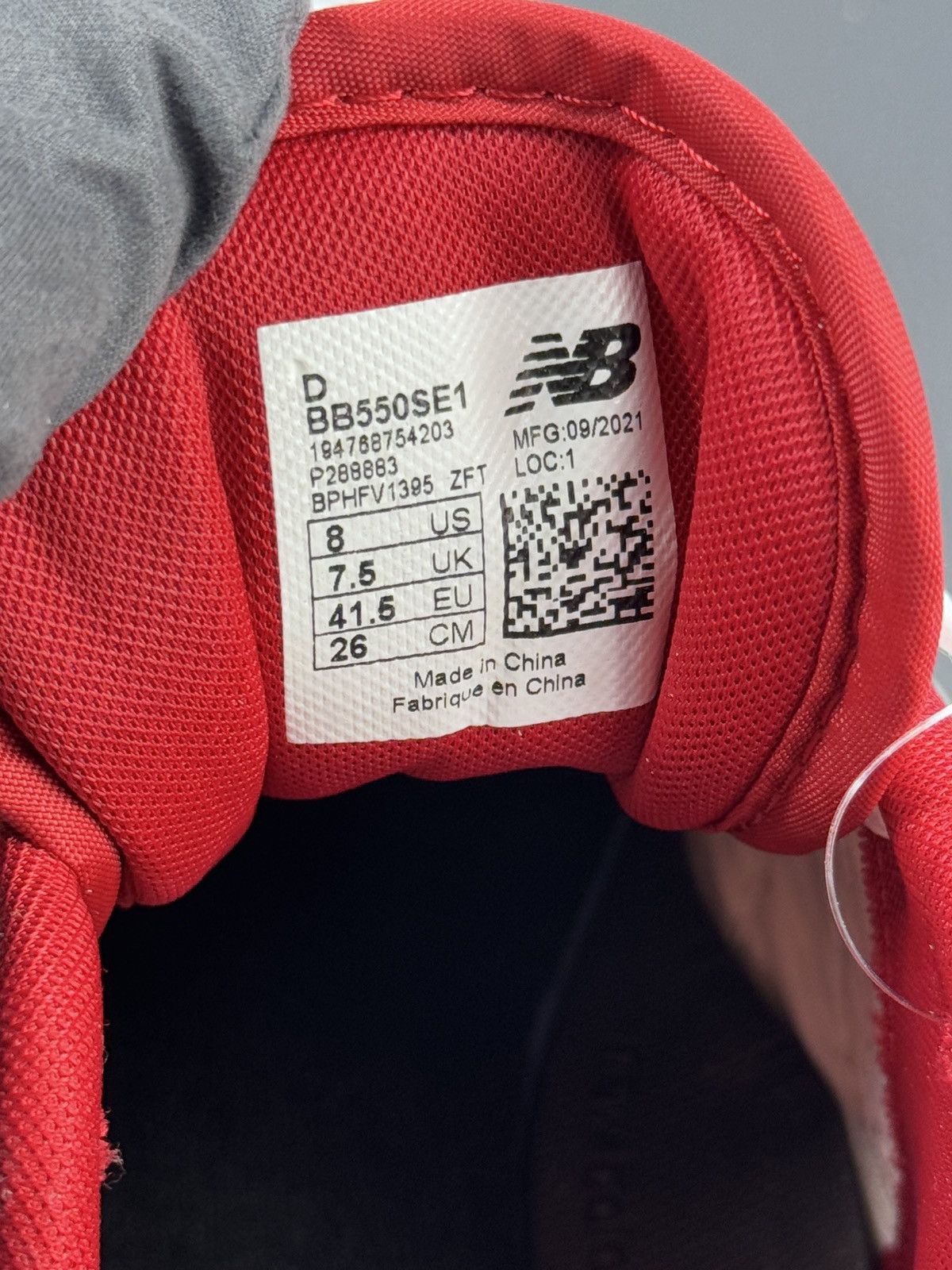 New Balance NEW BALANCE 550 SNEAKERS Size US 8 / EU 41 - 10 Thumbnail