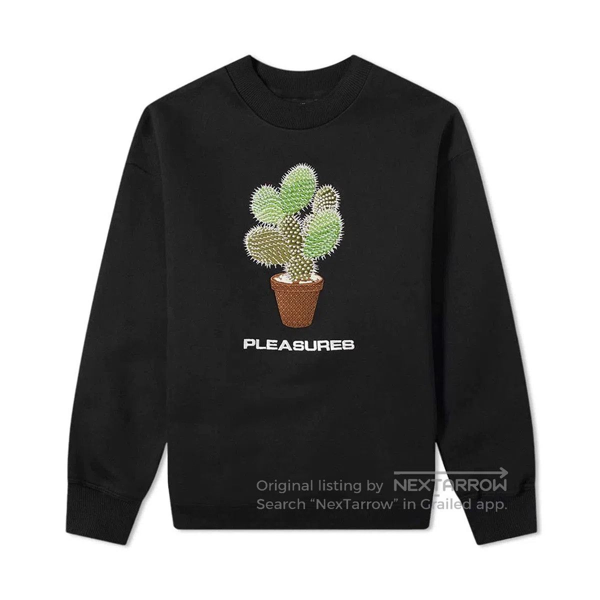 Pleasures PLEASURES Spike Embroidered Crewneck Sweatshirt. Size US S / EU 44-46 / 1 - 2 Thumbnail
