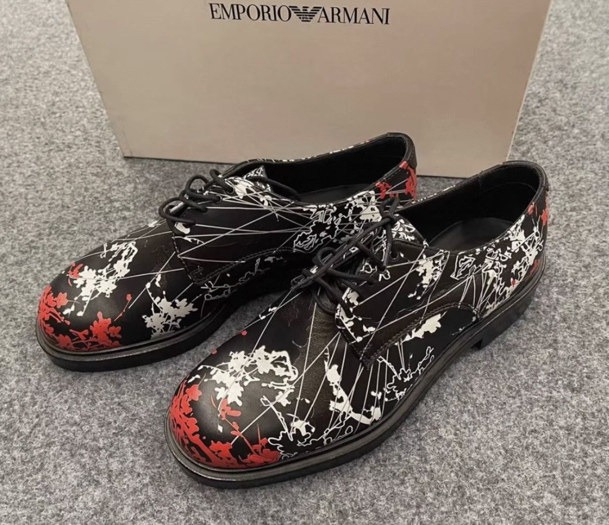 Emporio Armani Emporio Armani Men's Shoes Size US 7.5 / EU 40-41 - 1 Thumbnail