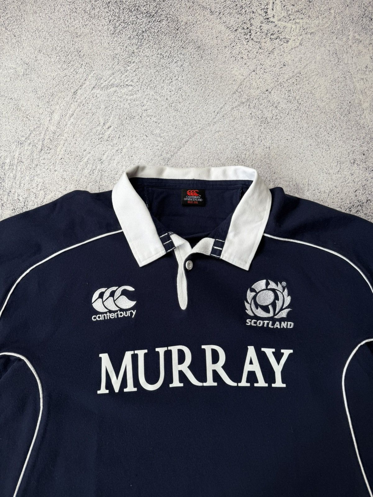 Rugby Ralph Lauren Scotland Rugby Shirt Men's Canterbury 2009 Home Jersey Size US XXL / EU 58 / 5 - 5 Thumbnail