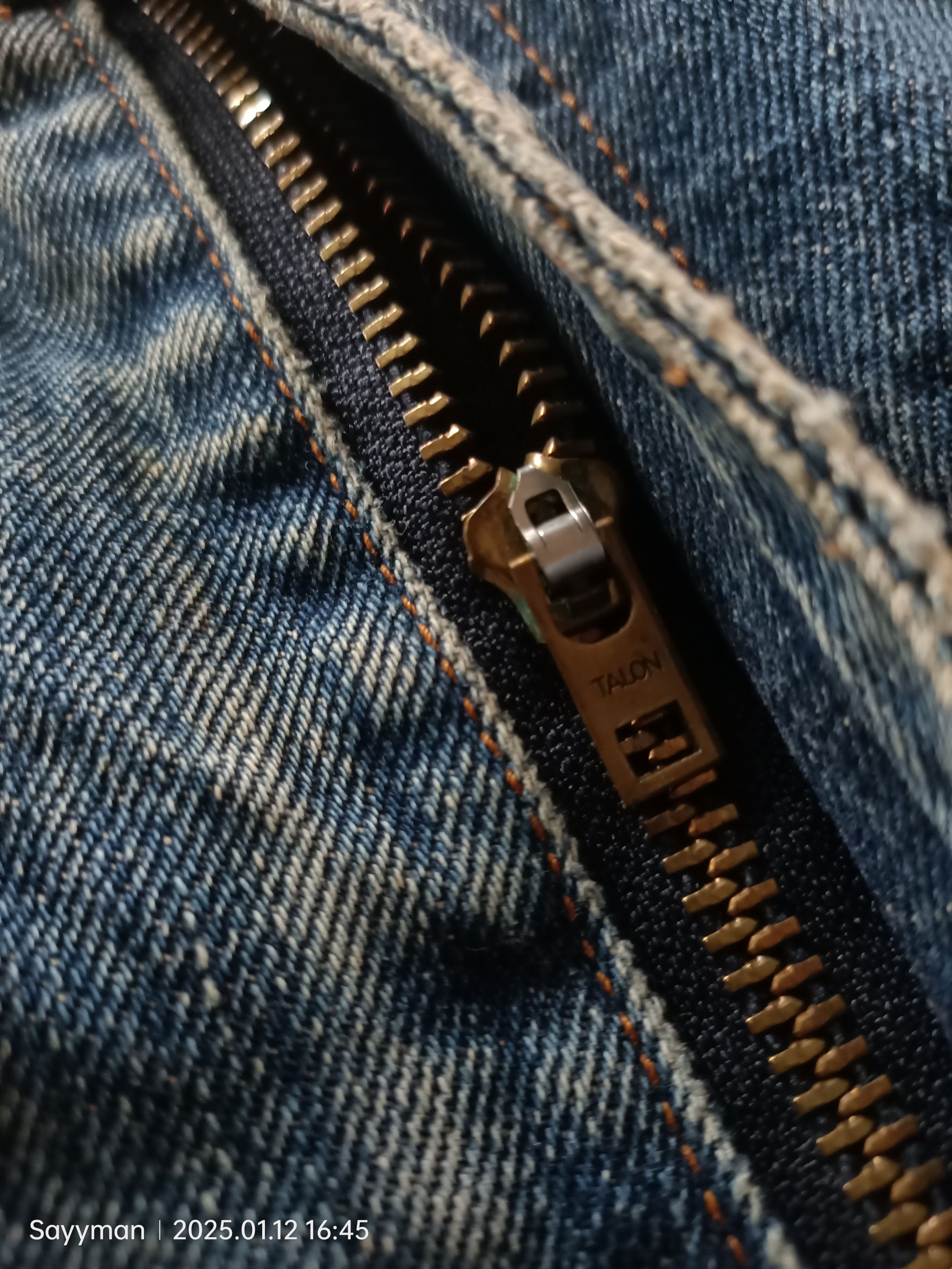 Levi's × Levi's Vintage Clothing Levis 502 Big E Selvedge Button J22 Denim Jeans Size US 32 / EU 48 - 7 Thumbnail