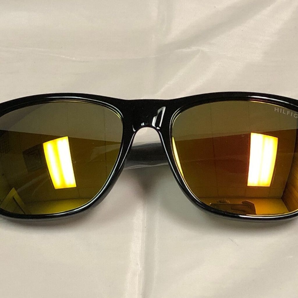 Tommy Hilfiger Tommy Hilfiger Black Round Frame Sunglasses Size ONE SIZE - 3 Thumbnail