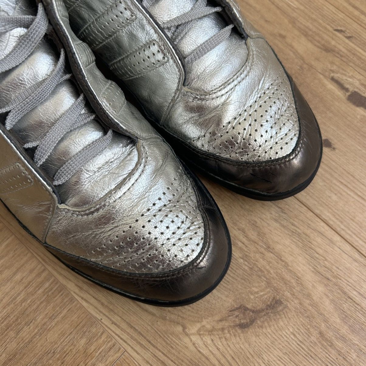 Adidas × Y-3 Vintage Adidas Yohji Yamamoto Y-3 Silver Sneakers Size US 7.5 / IT 37.5 - 7 Thumbnail