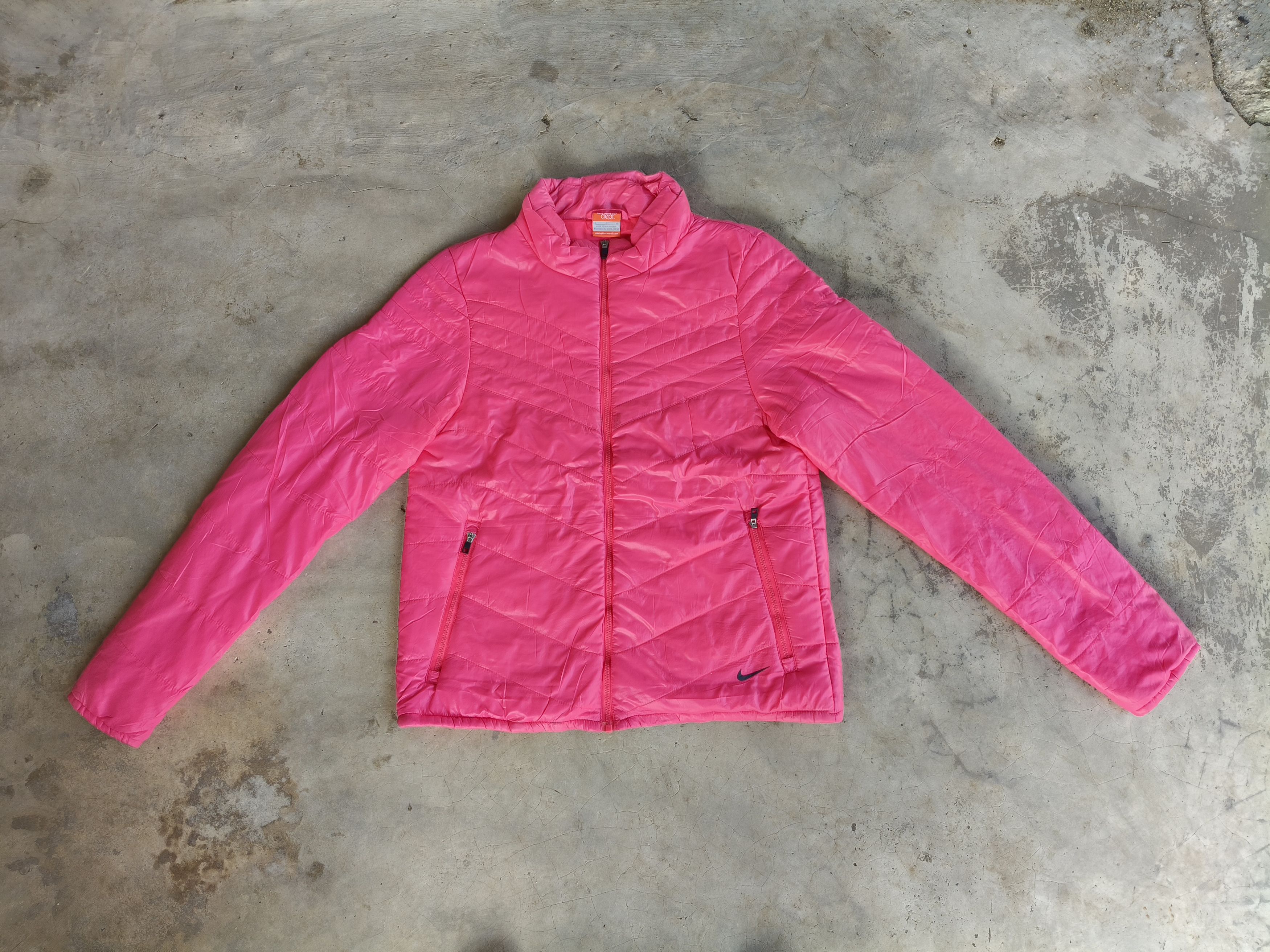 Nike Nike Quilted Zipper Jacket Size L / US 10 / IT 46 - 3 Thumbnail