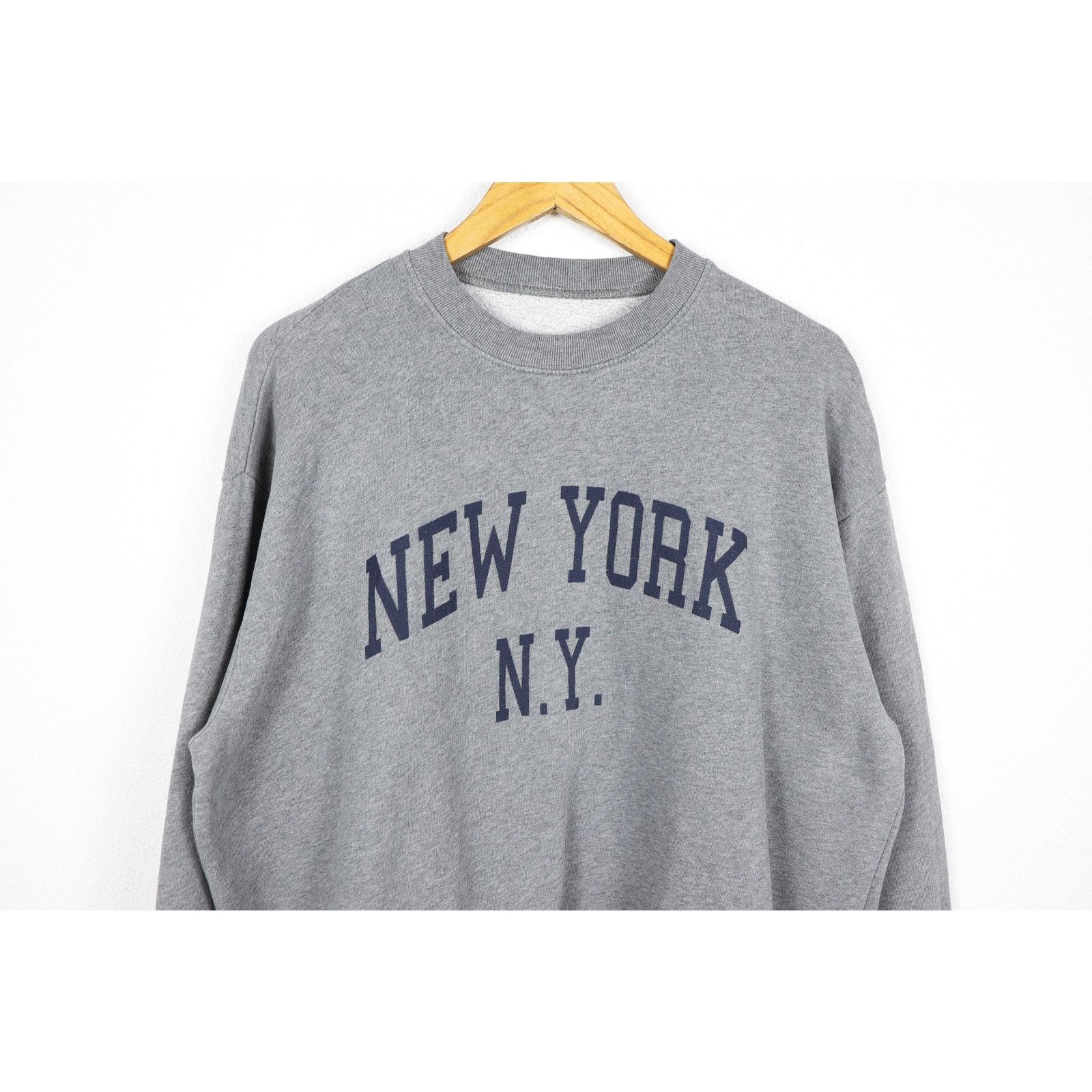 Vintage Vintage New York NY City Graphic Sweatshirt 90s Y2K Size US XL / EU 56 / 4 - 2 Thumbnail