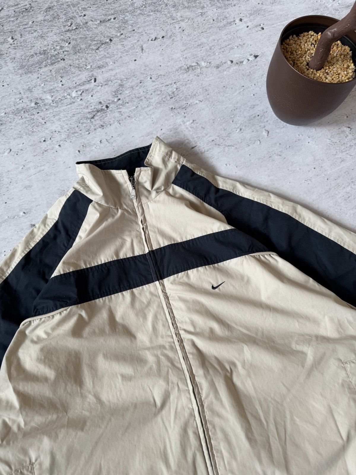 Nike × Vintage NIKE VINTAGE BASIC LOGO OVERSIZE BAGGY LIGHT JACKET Size US XL / EU 56 / 4 - 5 Thumbnail