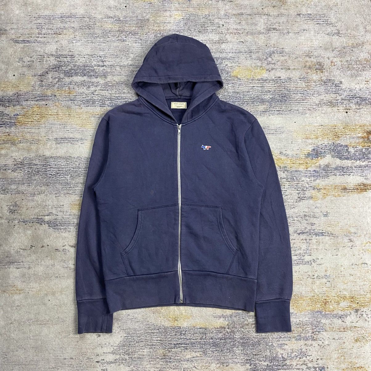 Maison Kitsune zip hoodie