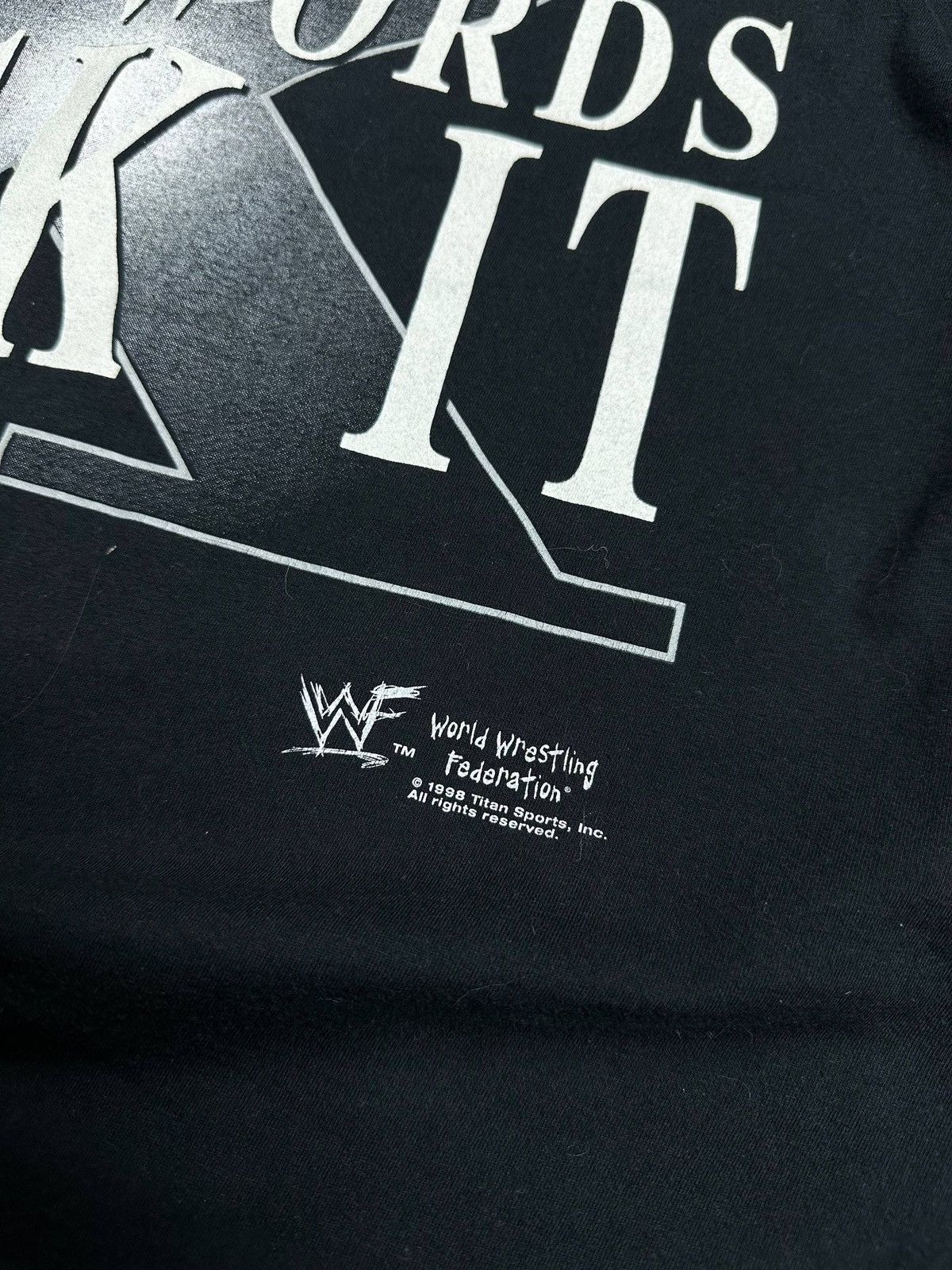 WWE Vintage WWF D-generation X SUCK IT T Shirt 98 XL Triple H Size US XL / EU 56 / 4 - 6 Thumbnail