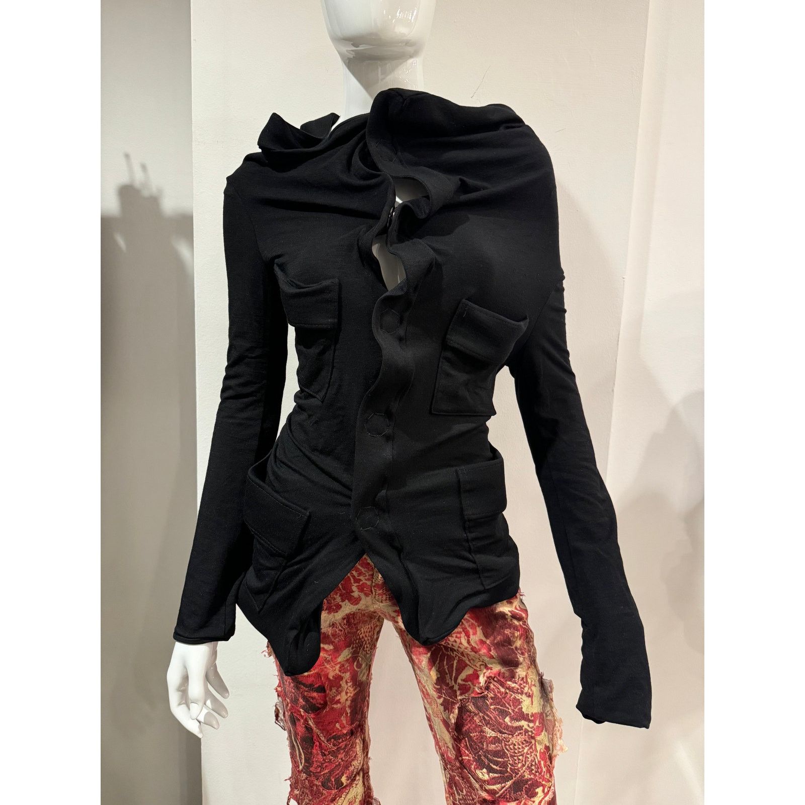 Junya Watanabe F/W2008 Junya Watanabe Comme des Garçons Wool Evening Jacket Size US S / EU 44-46 / 1 - 1 Thumbnail