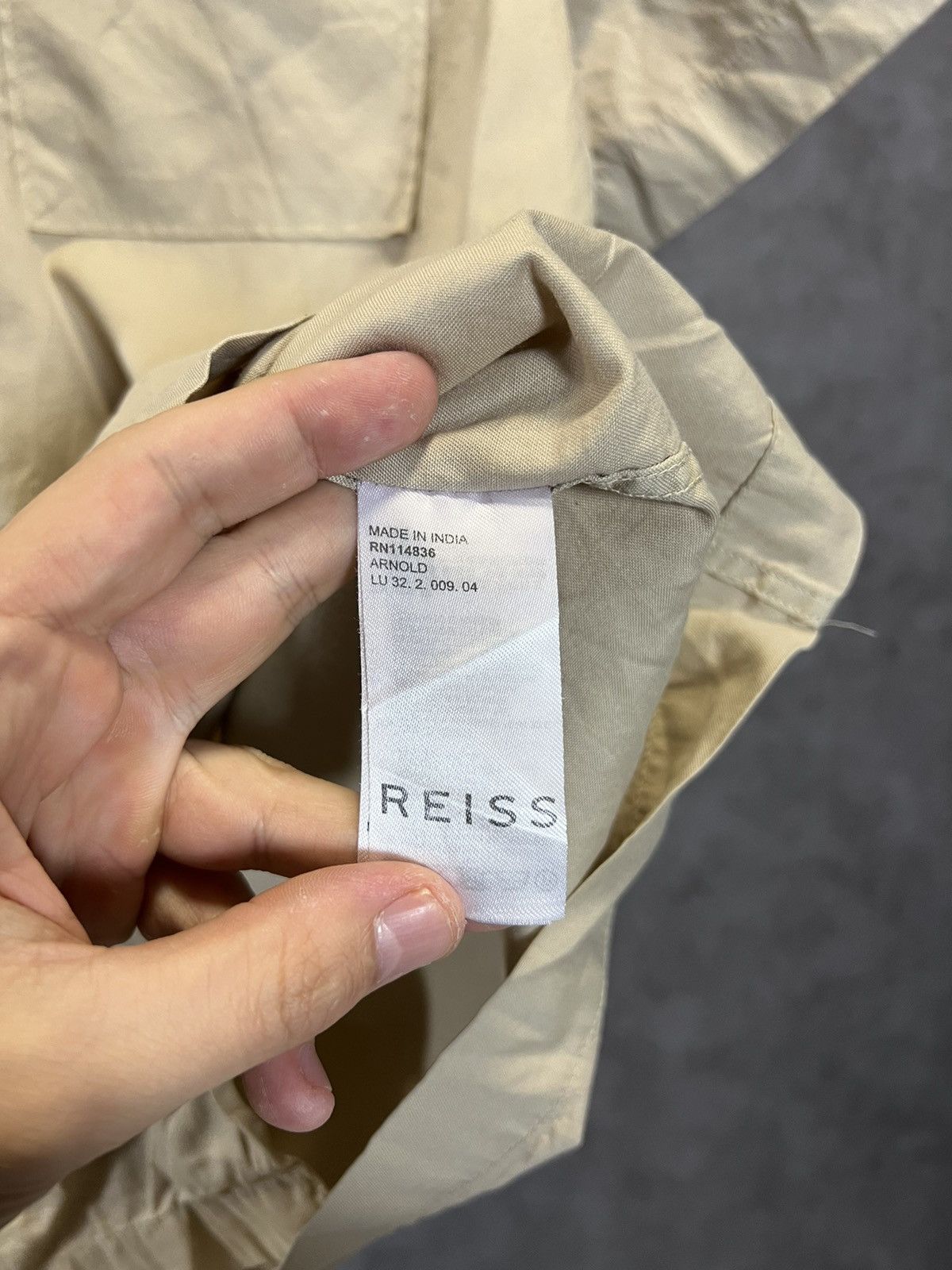 Reiss Reiss designer shirt Size US L / EU 52-54 / 3 - 4 Thumbnail