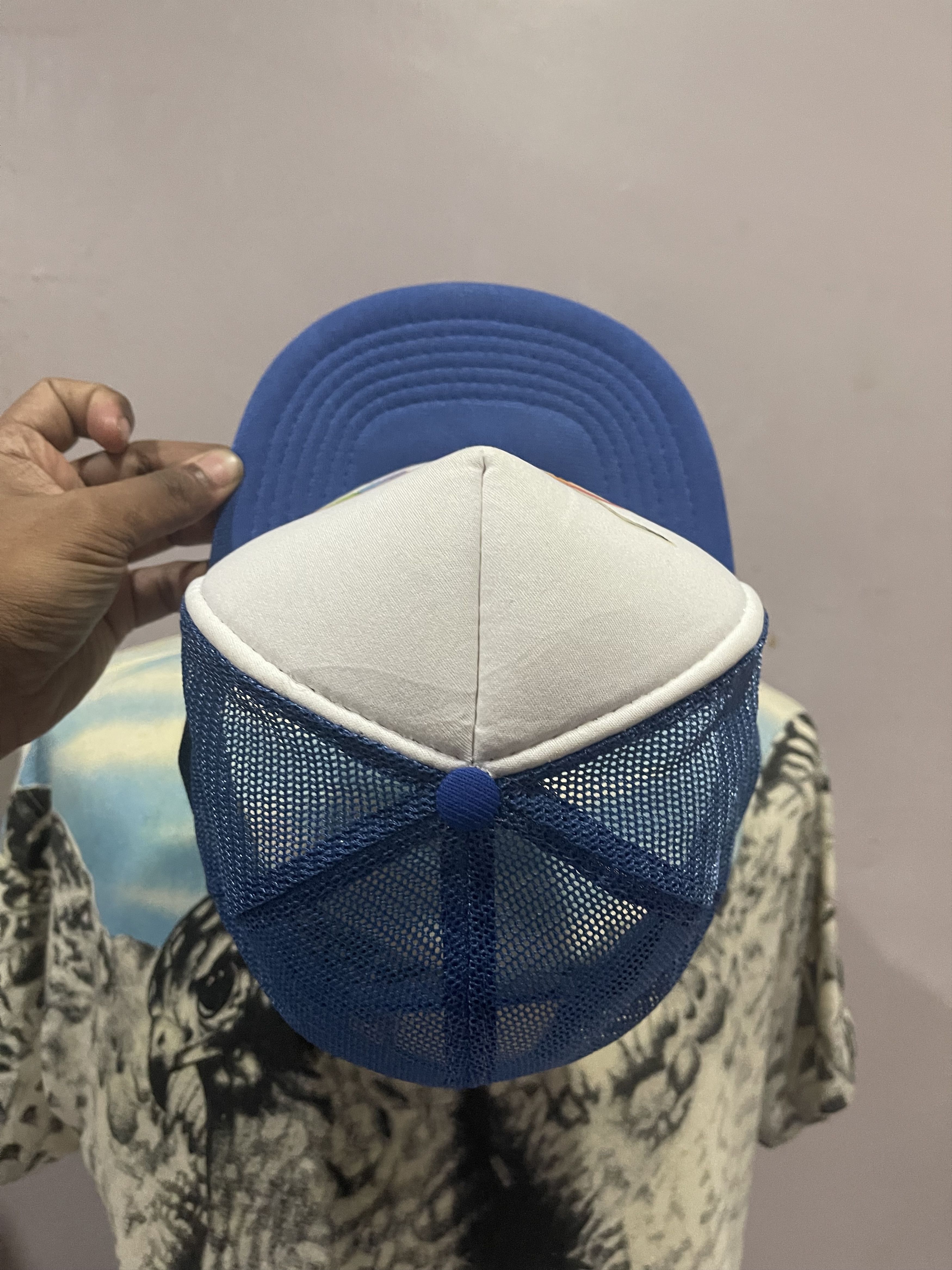 Vintage Vintage Guam Hawaii Rainbow 80s Trucker Cap Size ONE SIZE - 5 Thumbnail
