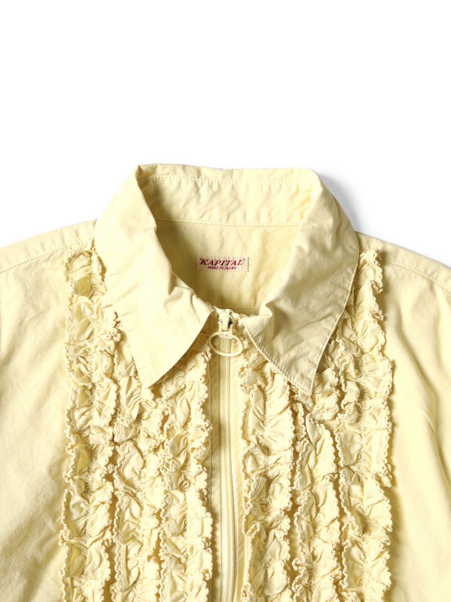 Kapital kapital Broad ZIPPER Frilled Shirt Size US M / EU 48-50 / 2 - 3 Thumbnail