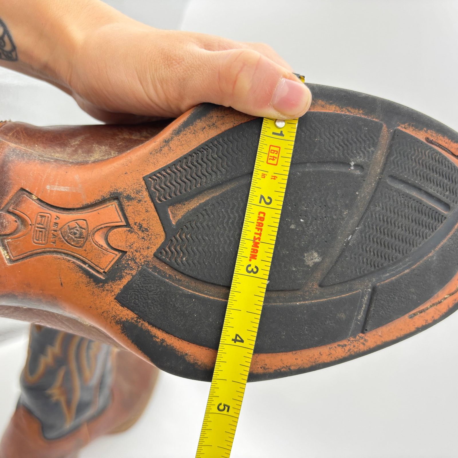 Ariat Ariat Plano Square Toe Western Work Boots Men's 8.5D Cowboy Size US 8.5 / EU 41-42 - 13 Thumbnail