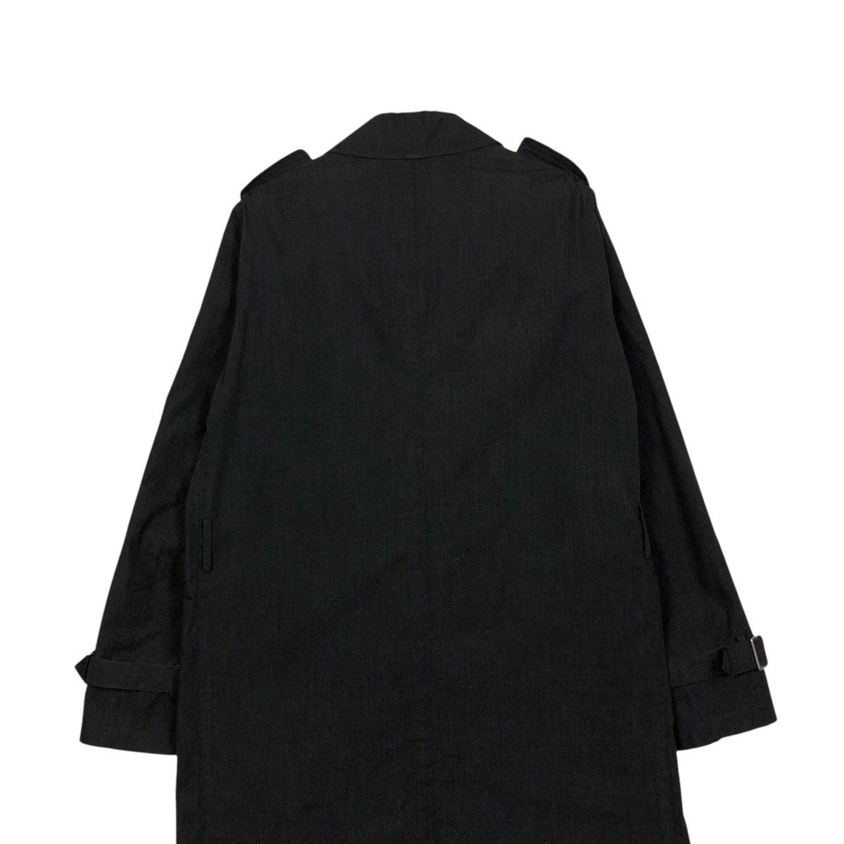 Japanese Brand 📌Vintage Long Jacket Rich Black Ships Japan Made Size US L / EU 52-54 / 3 - 11 Thumbnail
