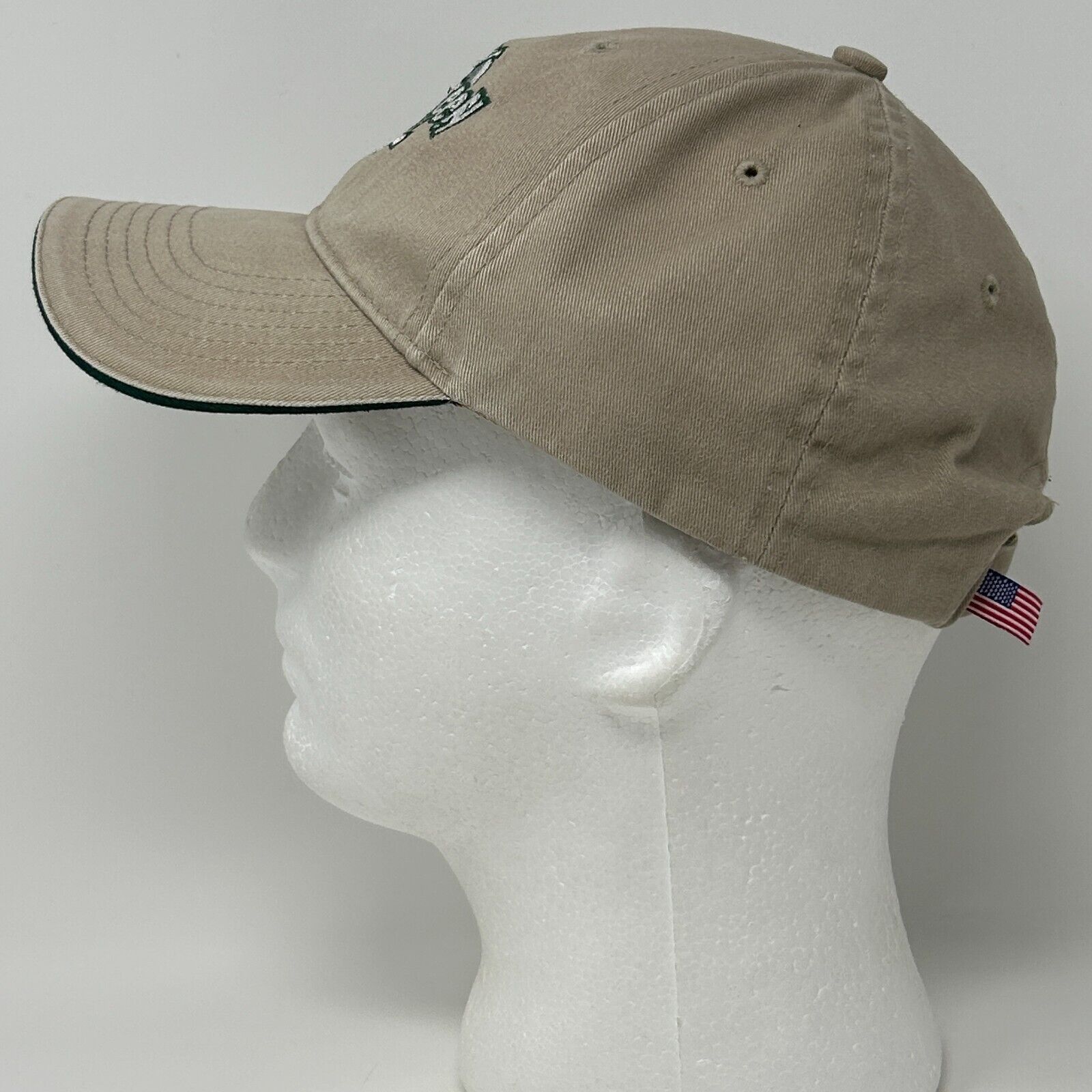 Vintage Vintage 90s Gang Green Hockey Hat Baseball Cap Hockey Beige Size ONE SIZE - 7 Thumbnail