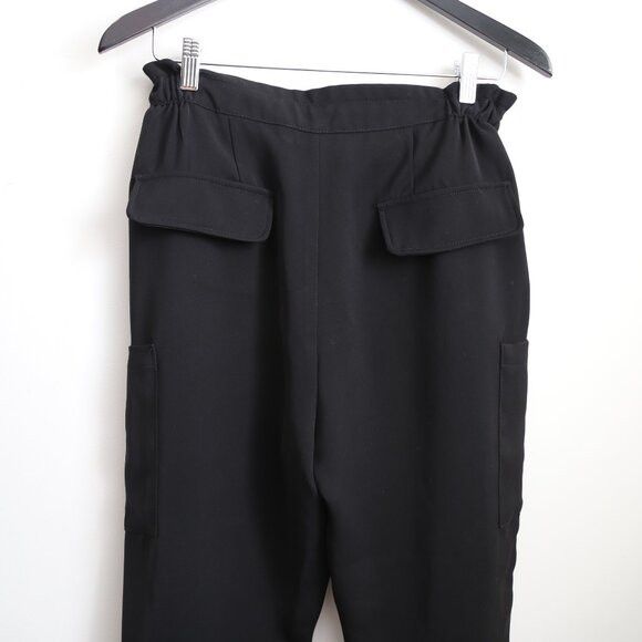 Zara Zara High Waist Pleated Cargo Dress Pants Size 4 Size 28" / US 6 / IT 42 - 5 Thumbnail