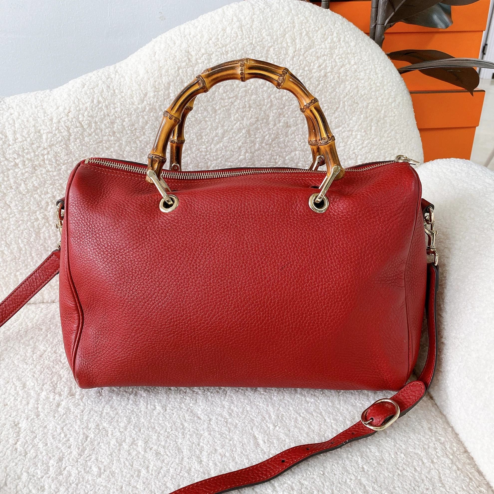 Gucci Gucci Red Multi-handle Shoulder Crossbody Bag 9183 Size ONE SIZE - 2 Thumbnail