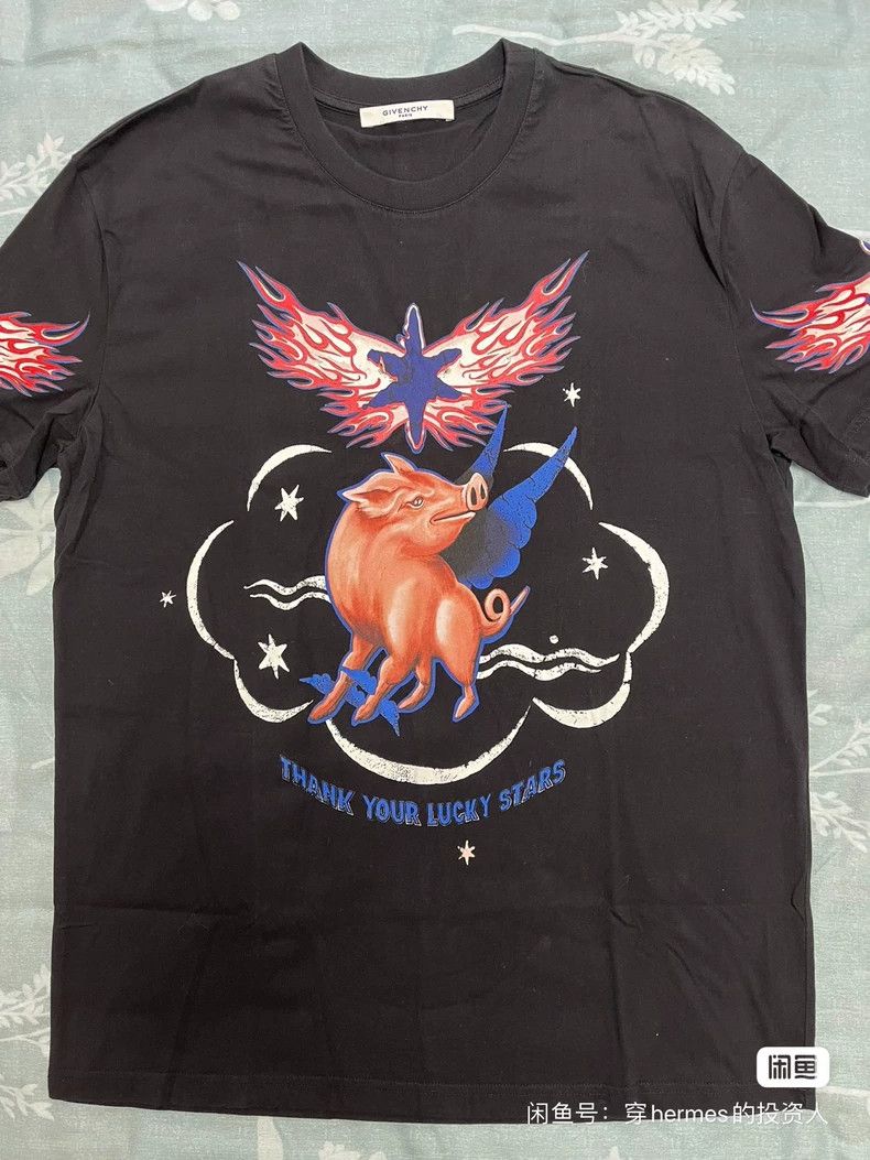 Givenchy Givenchy Pig T-Shirt M 2506-Nextarrow Size US M / EU 48-50 / 2 - 1 Thumbnail