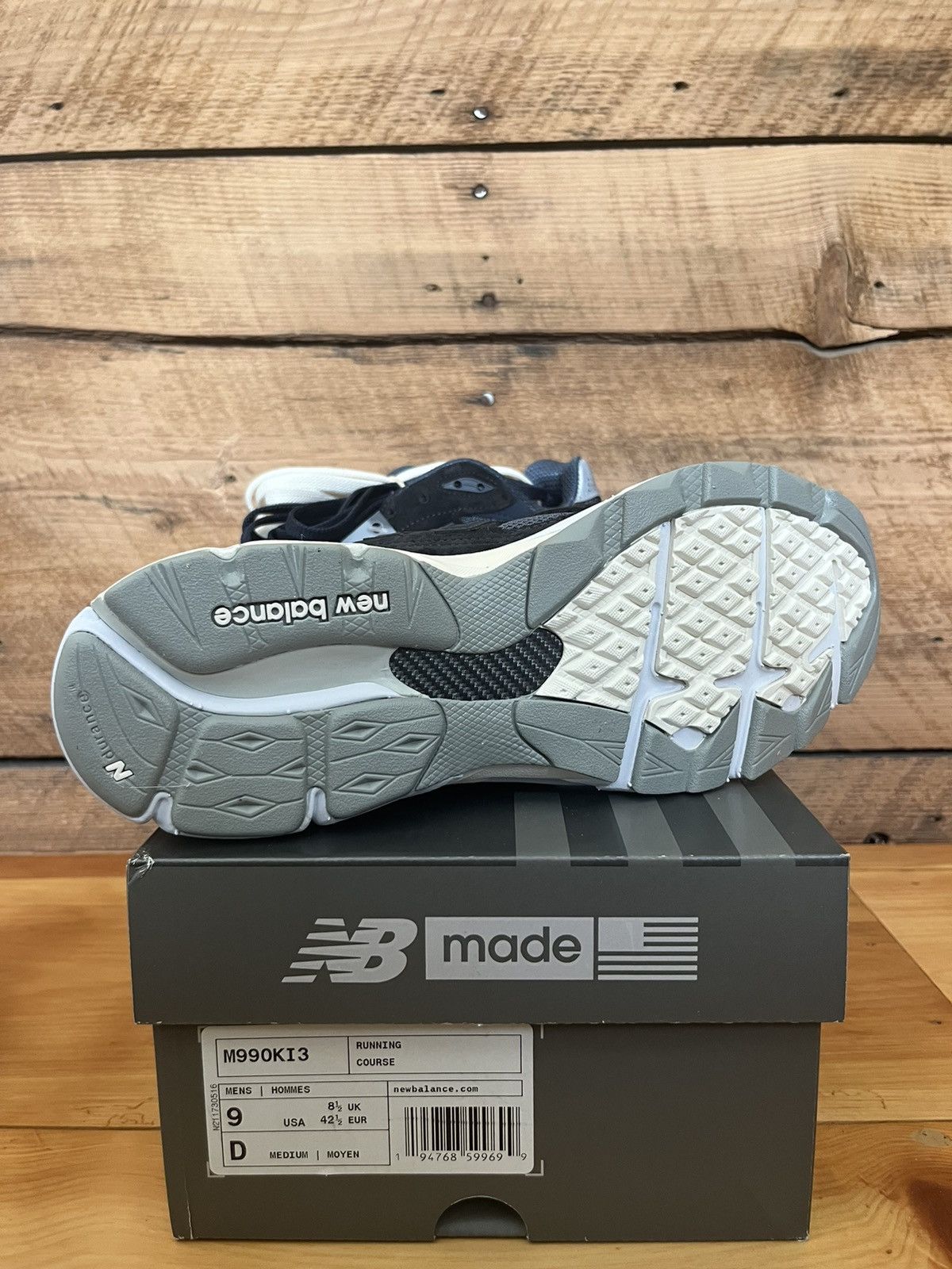 New Balance New Balance x Kith 990v3 Genesis Made In USA Ronnie Fieg Size US 9 / EU 42 - 7 Thumbnail