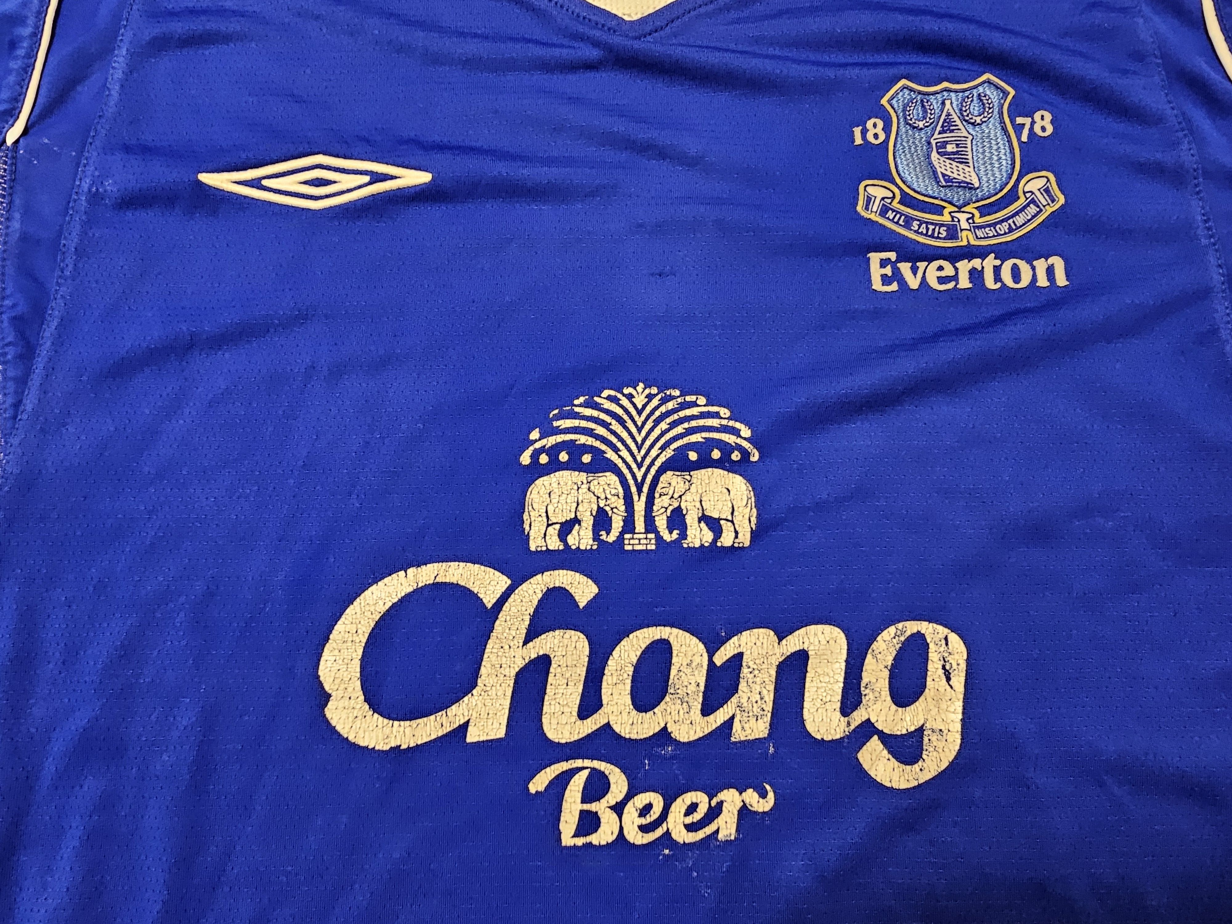 All Sport × Umbro × Vintage EVERTON 2004 2005 HOME FOOTBALL SHIRT SOCCER JERSEY Size US S / EU 44-46 / 1 - 3 Thumbnail