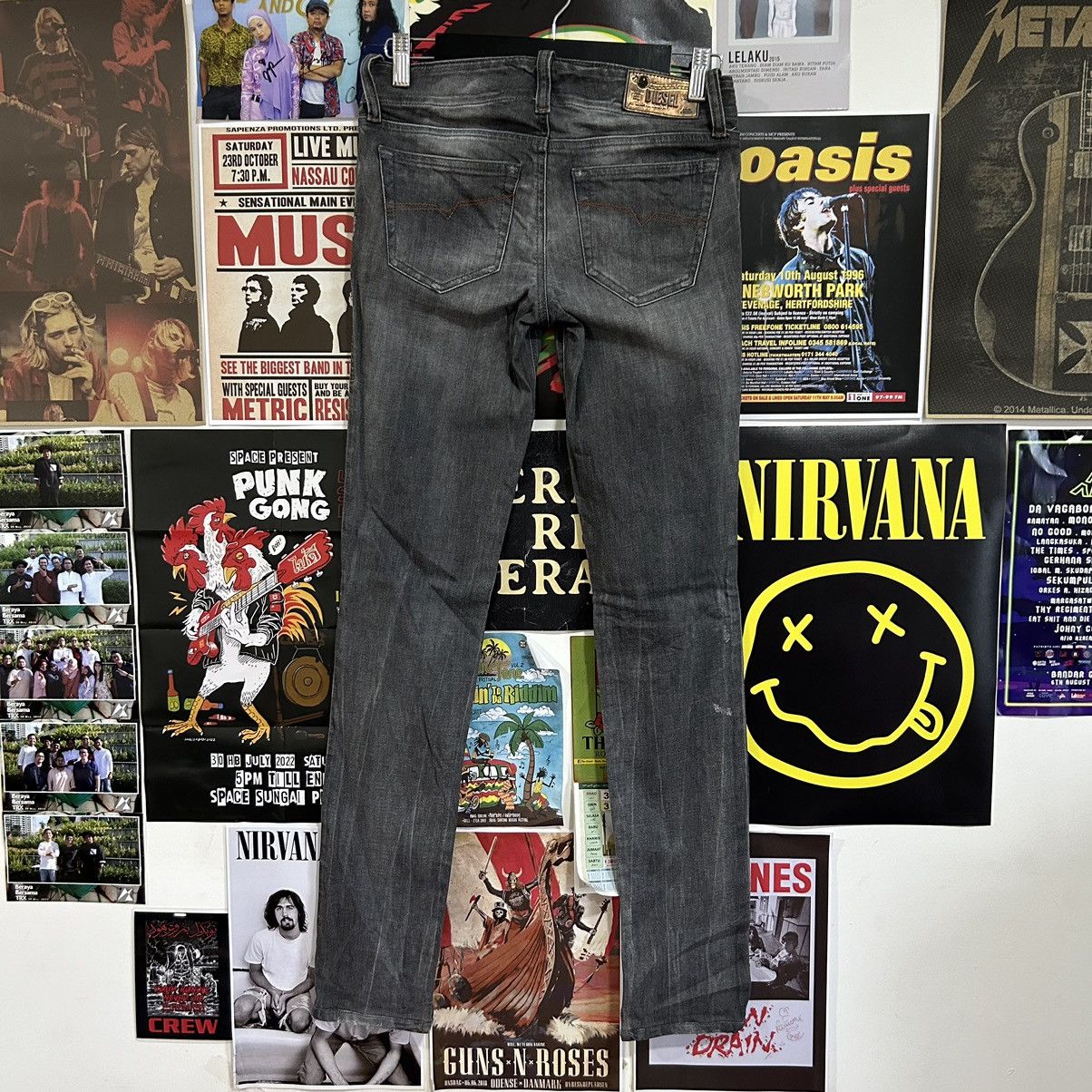 Diesel Vintage Diesel Grupee Super Slim Low Waist Jeans Size US 28 / EU 44 - 7 Thumbnail