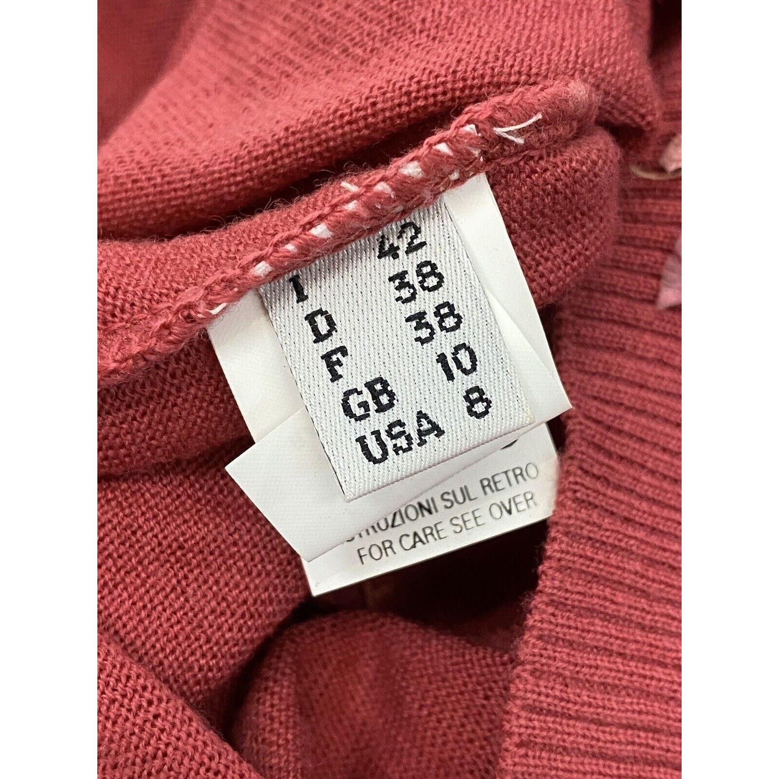 Moschino Moschino Cheap & Chic Wool Velvet Bow Camisole Blouse Pink Size M / US 6-8 / IT 42-44 - 8 Thumbnail