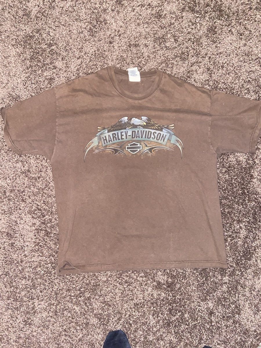 Harley Davidson × Vintage harley shirt Size US XL / EU 56 / 4 - 1 Thumbnail