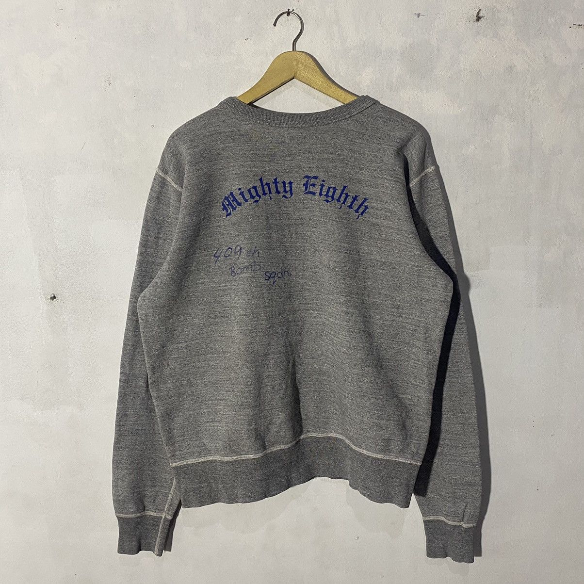 Buzz Rickson's Vintage Buzz Rickson Grey Sweatshirt Size US L / EU 52-54 / 3 - 3 Thumbnail