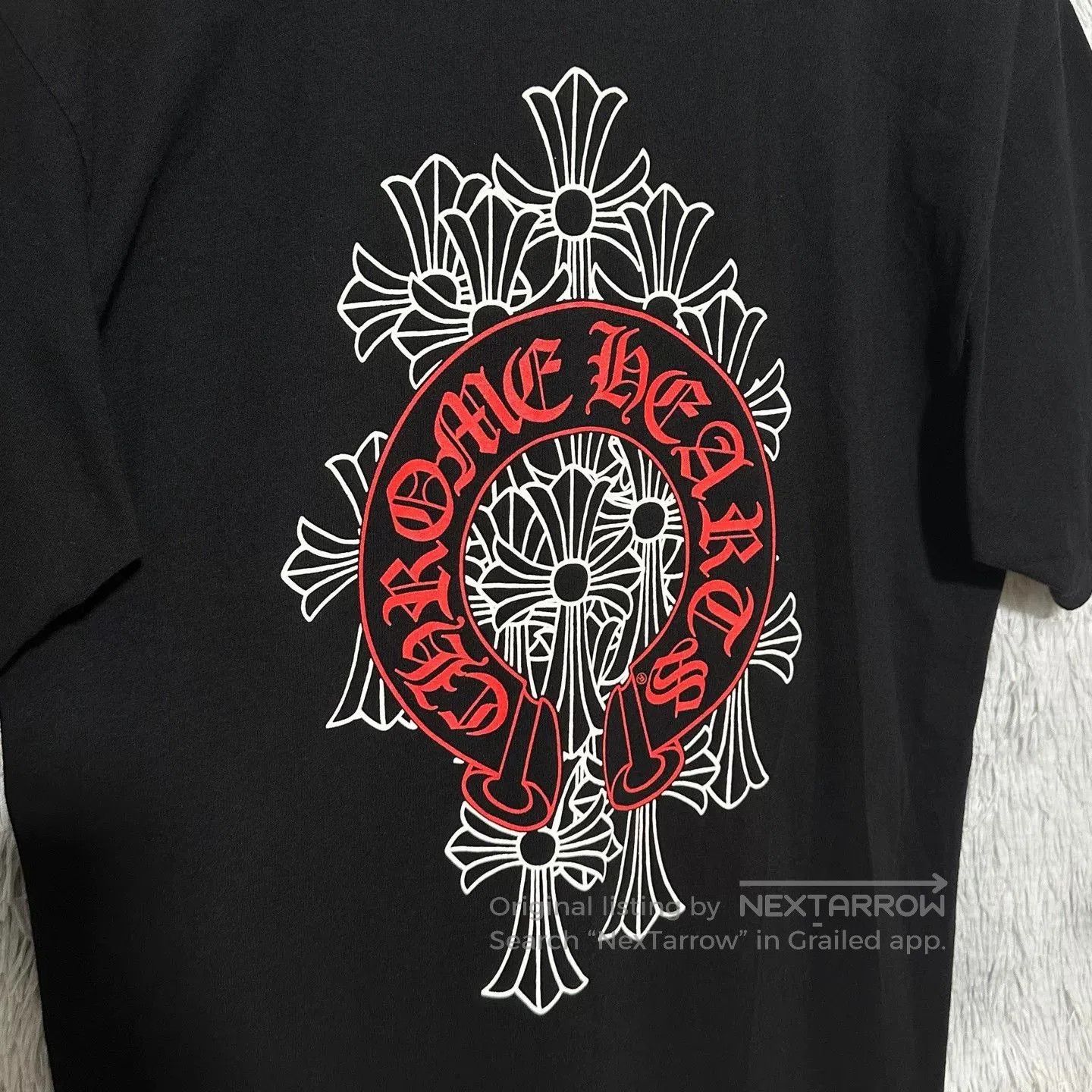 Chrome Hearts chrome hearts red cross short sleeve t-shirt. Size US L / EU 52-54 / 3 - 3 Thumbnail