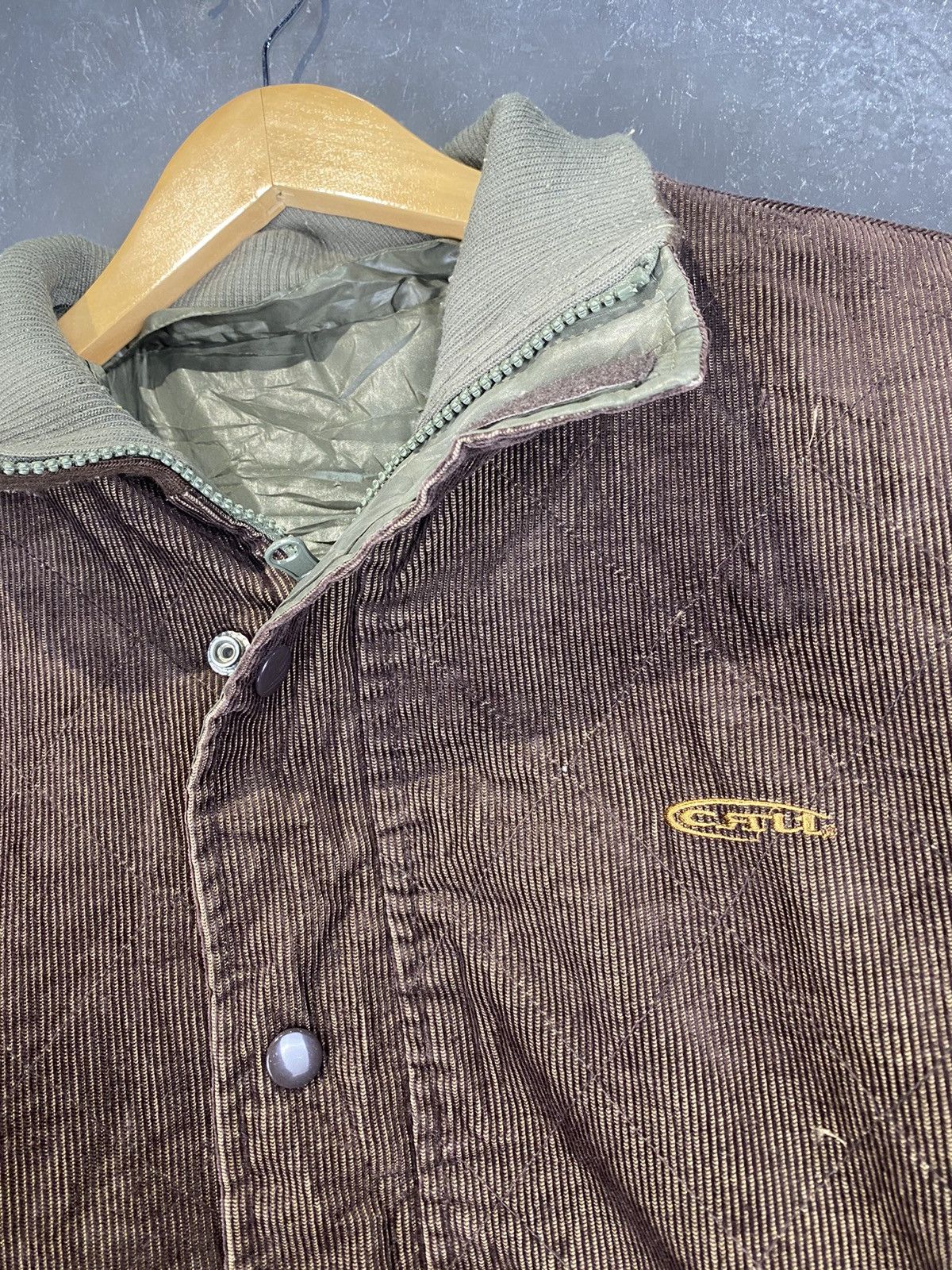 Other Vintage CRU Surf Skate Corduroy Reversible Jacket Size US L / EU 52-54 / 3 - 3 Thumbnail