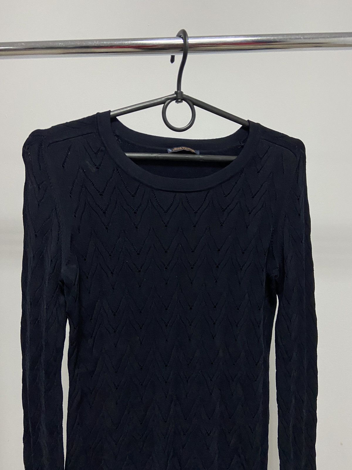 Louis Vuitton × Vintage Louis Vuitton sweater knitted womans vintage luxury Size S / US 4 / IT 40 - 2 Thumbnail