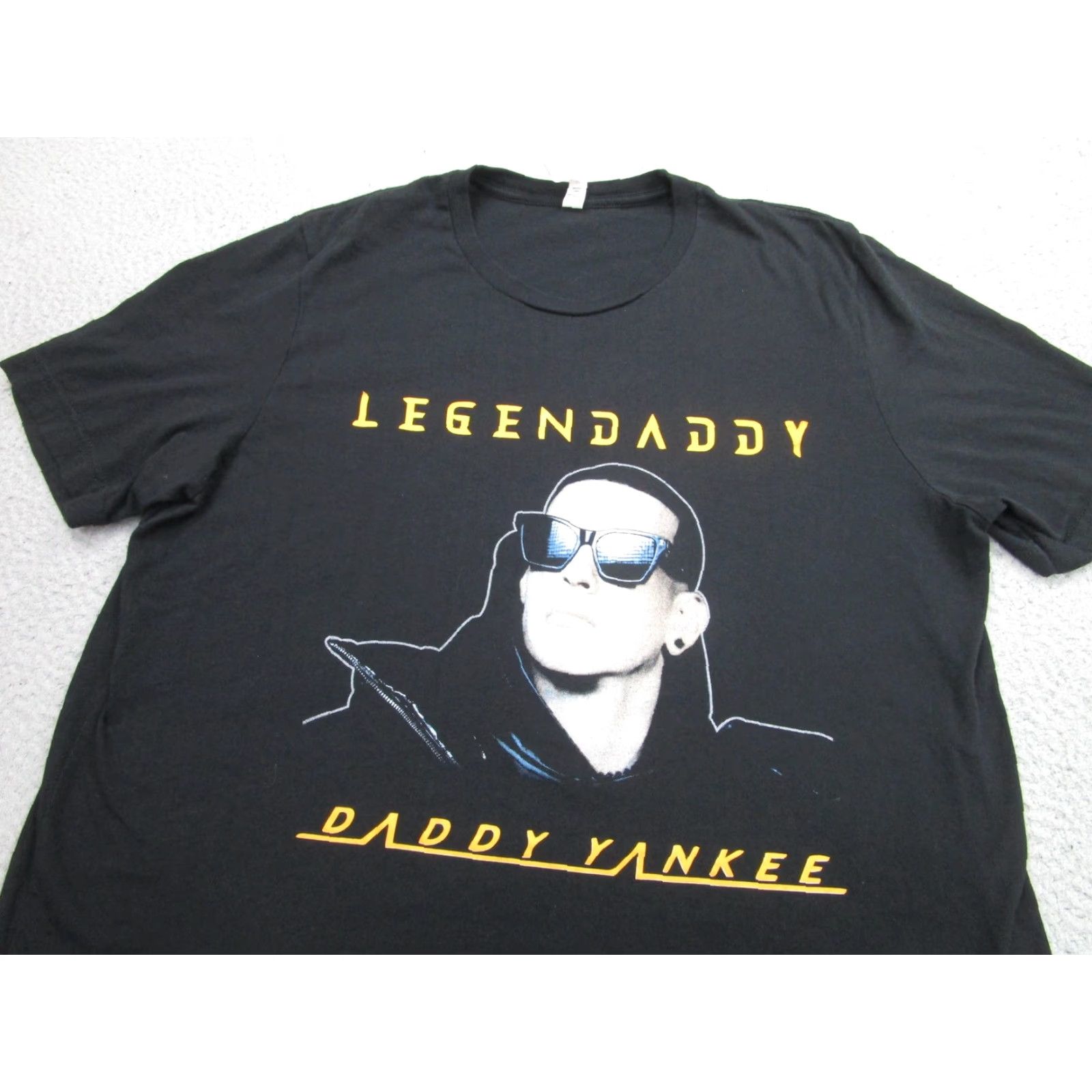 Vintage Daddy Yankee Shirt Mens 2XL Black Legendaddy La Ultima Vuelta Tour Concert Tee Size US XXL / EU 58 / 5 - 2 Thumbnail