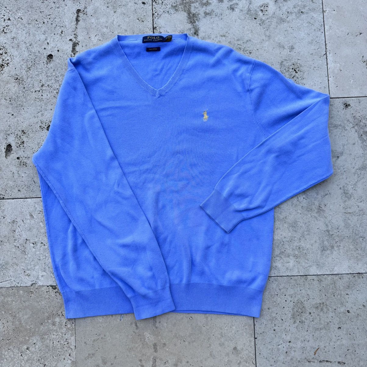 Polo Ralph Lauren Size L- Polo Ralph Lauren v-neck aweater Size US L / EU 52-54 / 3 - 1 Thumbnail