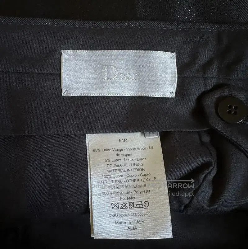 Dior Dior Black Wool Blend Gradient Casual Pants . Size US 34 / EU 50 - 5 Thumbnail