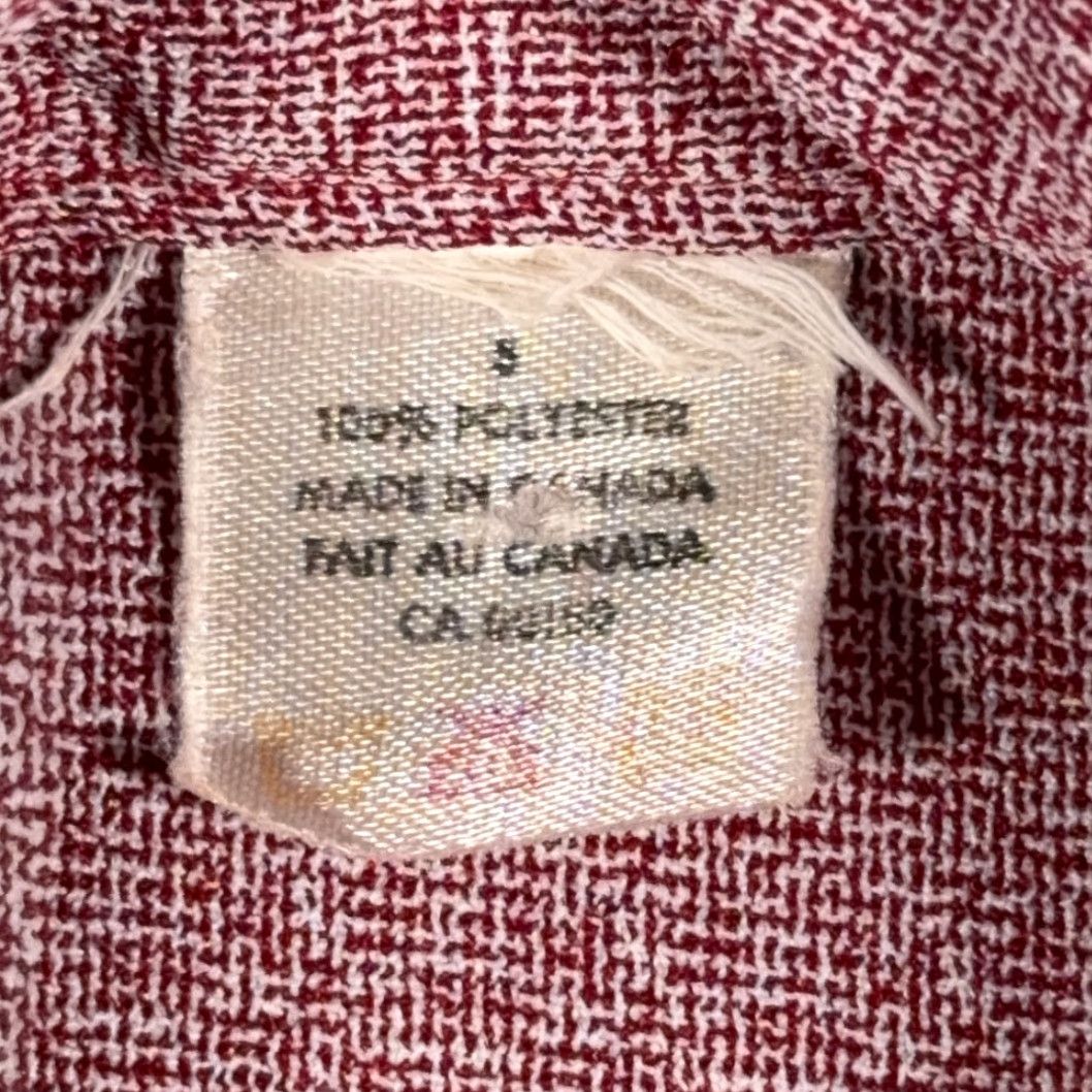 Vintage VINTAGE Western Shirt Adult MEDIUM Red Heather Rose Cowboy Rodeo Pearl Snap 70s Size US M / EU 48-50 / 2 - 5 Thumbnail