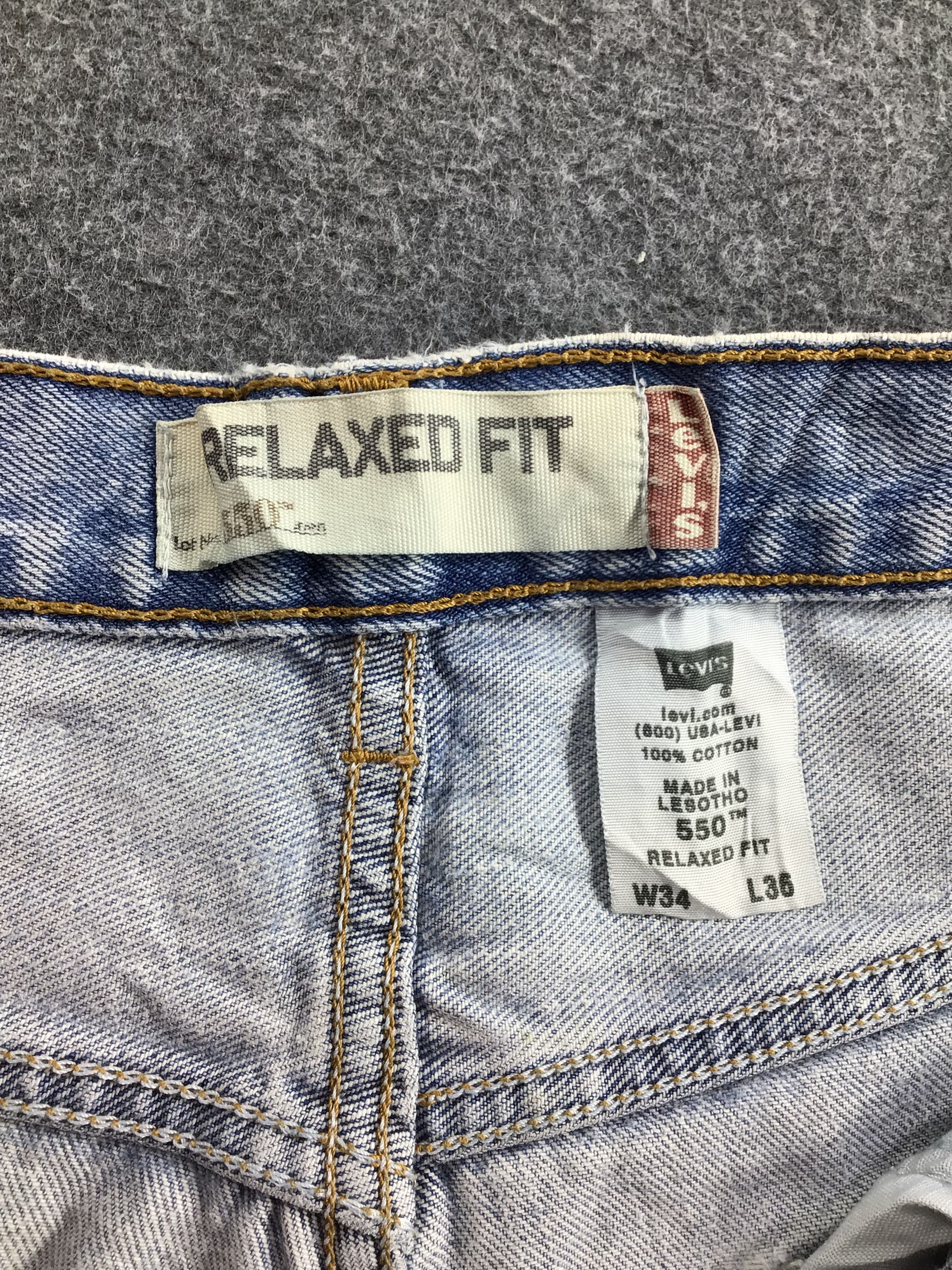 Levi's Vintage Light Wash Levis 560 Jeans-J843 Size US 34 / EU 50 - 10 Thumbnail