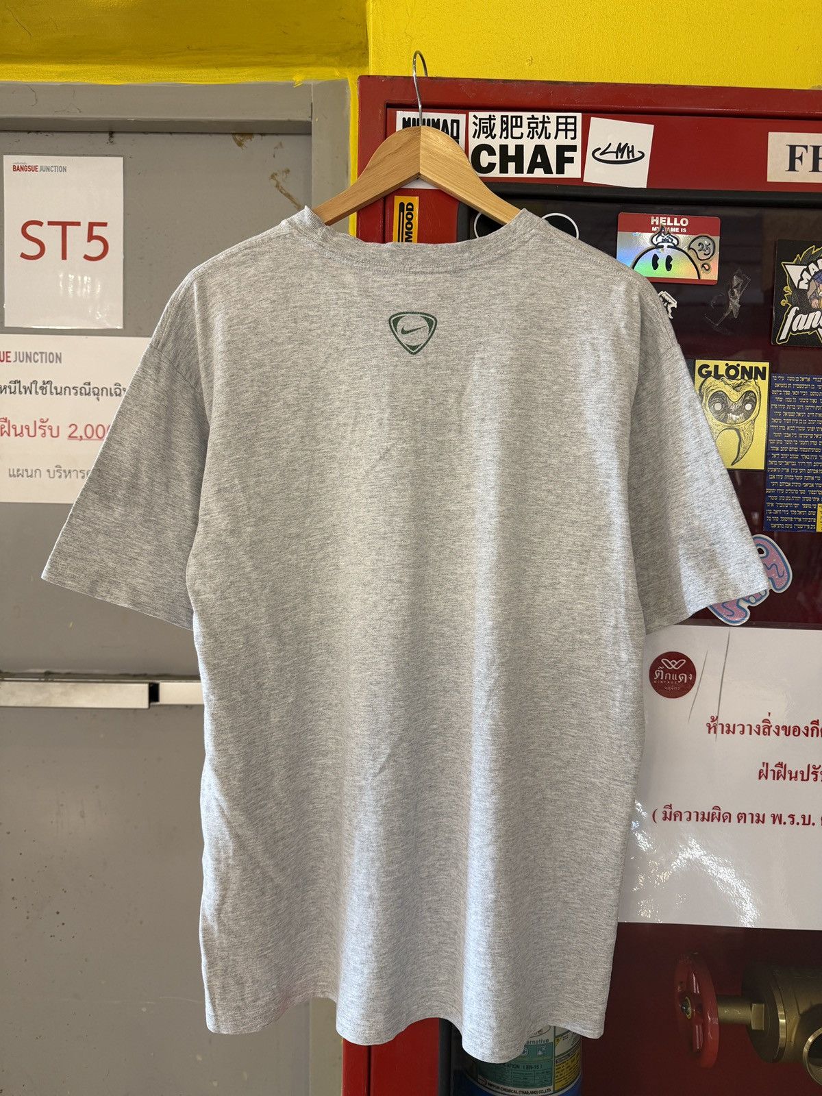 Nike Vintage Nike Soccer "3-4-2-1" 90's T-shirt Size US L / EU 52-54 / 3 - 3 Thumbnail