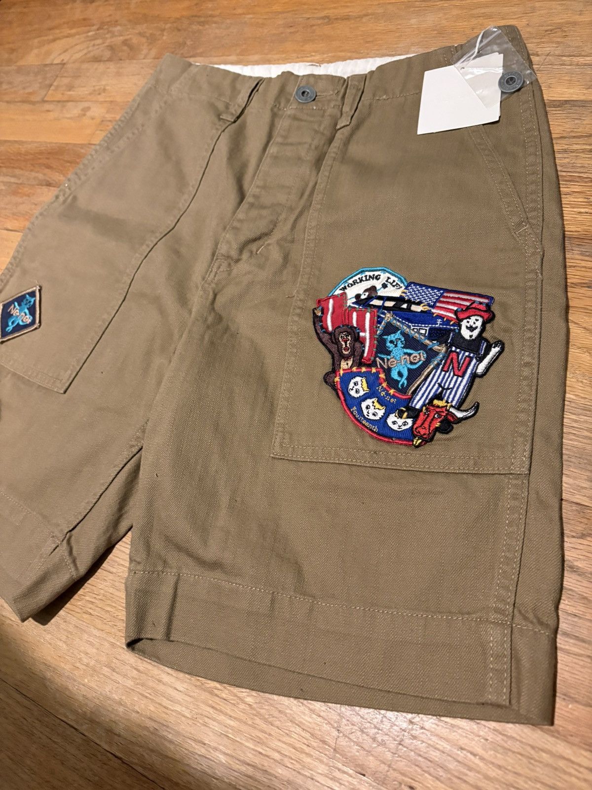 Ne-Net NWT Rare Ne-Net Patch Fatigue Shorts Size US 28 / EU 44 - 2 Thumbnail