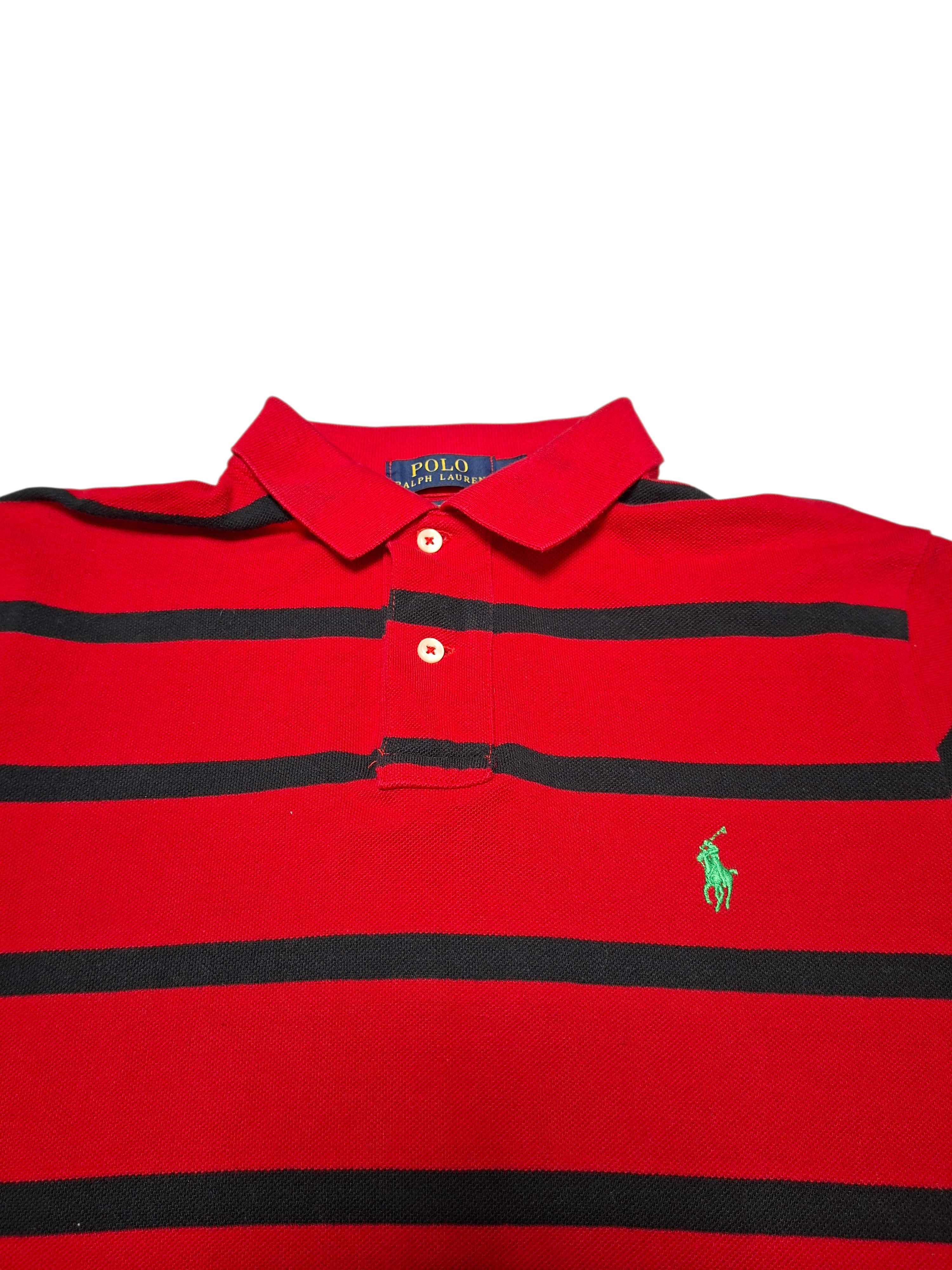Polo Ralph Lauren POLO RALPH LAUREN VINTAGE LUXURY STRIPED POLO SHIRT Size US M / EU 48-50 / 2 - 2 Thumbnail
