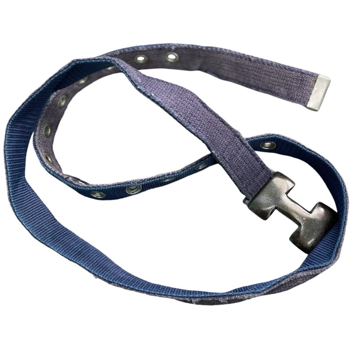 Blue Blue Japan 90s Blue Blue japan indigo blue dyed thin belt buckle head Size ONE SIZE - 1 Thumbnail