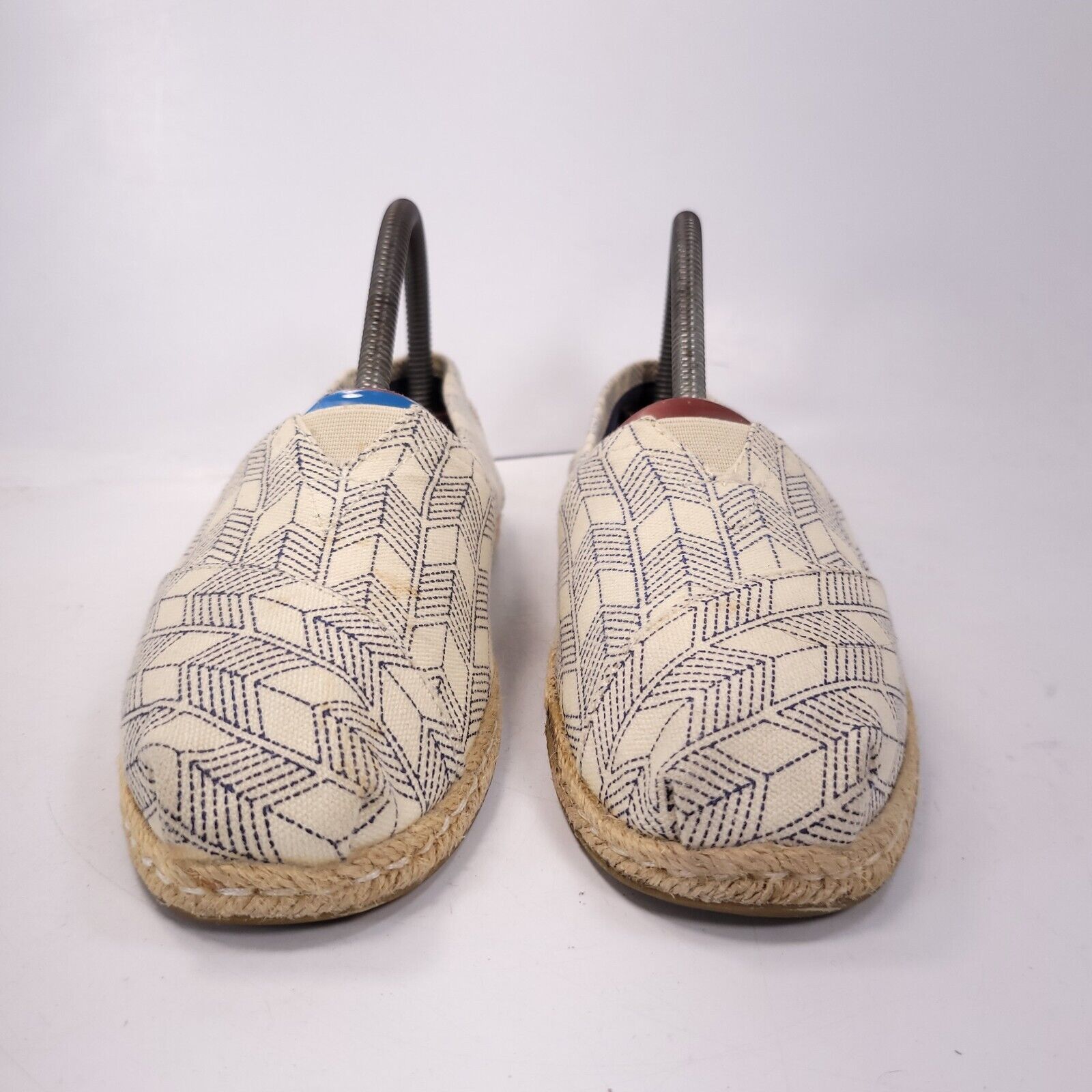 Toms Toms Casual Round Toe Ballet Flat Women Size 6.5 Beige White Size US 6.5 / IT 36.5 - 2 Thumbnail