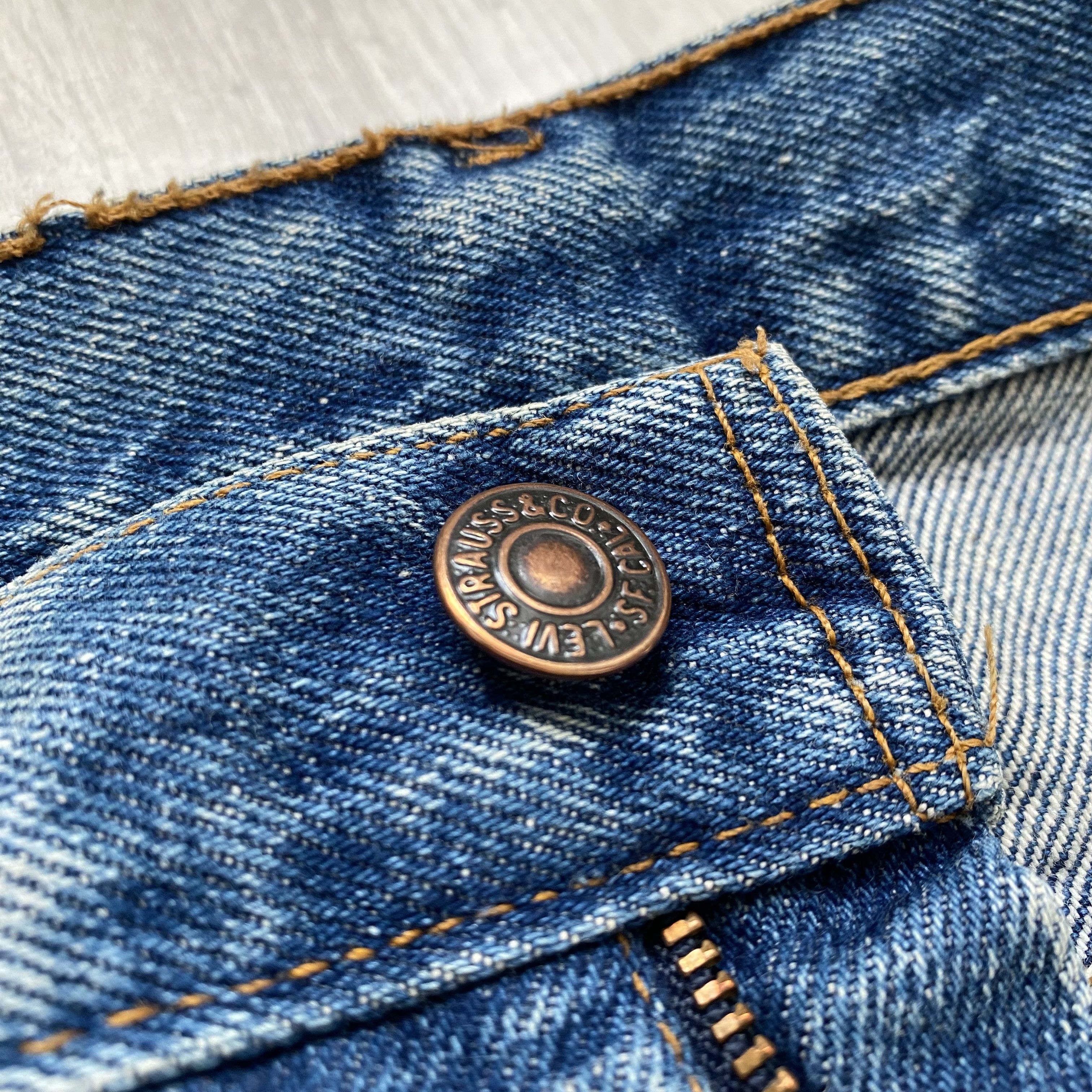 Levi's Vintage Clothing Vintage 70-80s Levis Orange tab Jeans Denim pants Made In UK Size US 32 / EU 48 - 7 Thumbnail