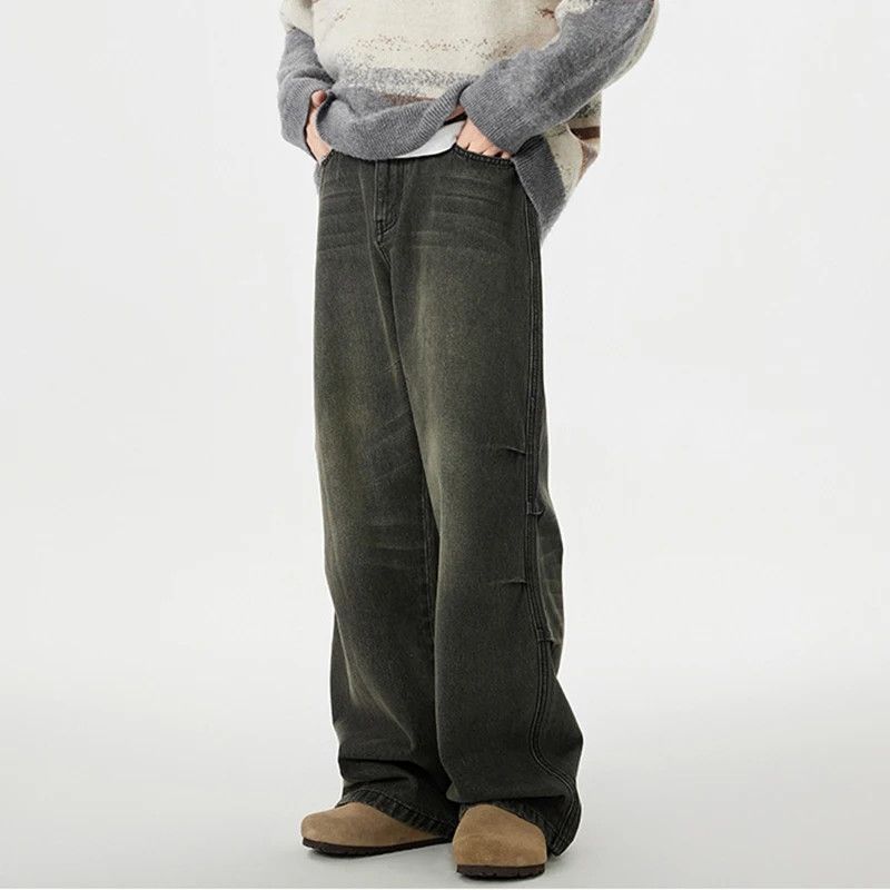Japanese Brand × Jean Korean Washing Drape Vintage Straight Leg Size US 28 / EU 44 - 3 Thumbnail
