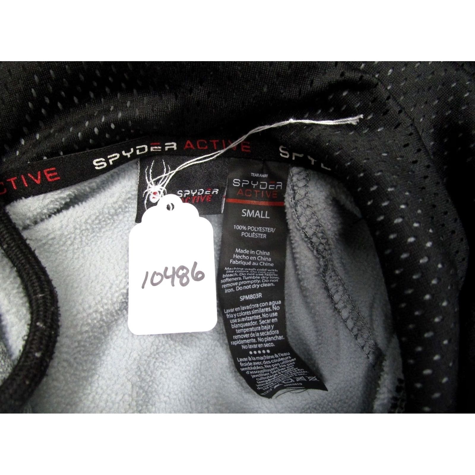 Spyder Spyder Hoodie Mens Small Heather Gray Kangaroo Pocket Sweatshirt Pullover Active Size US S / EU 44-46 / 1 - 8 Thumbnail