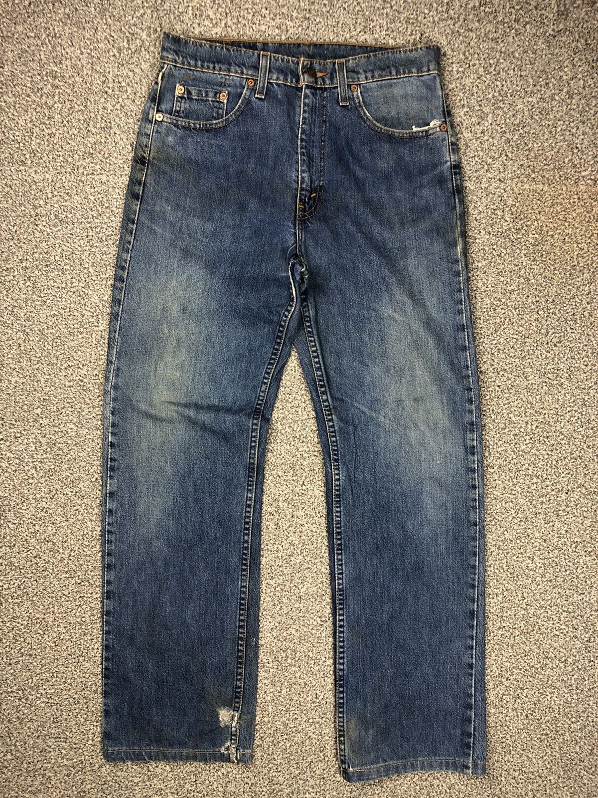 Japanese Brand × Levi's × Vintage Vintage Distressed Levis 519 Made In Usa Jeans Size US 31 - 1 Thumbnail