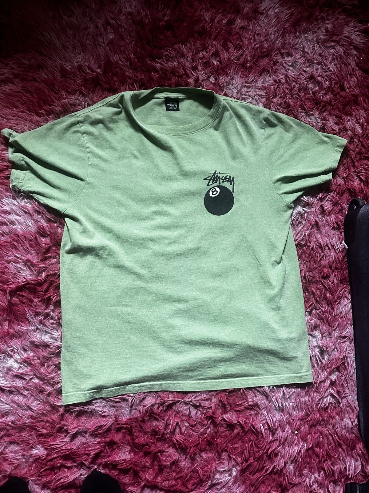 Stussy Stussy 8-ball pigment dyed tee Size US L / EU 52-54 / 3 - 1 Thumbnail