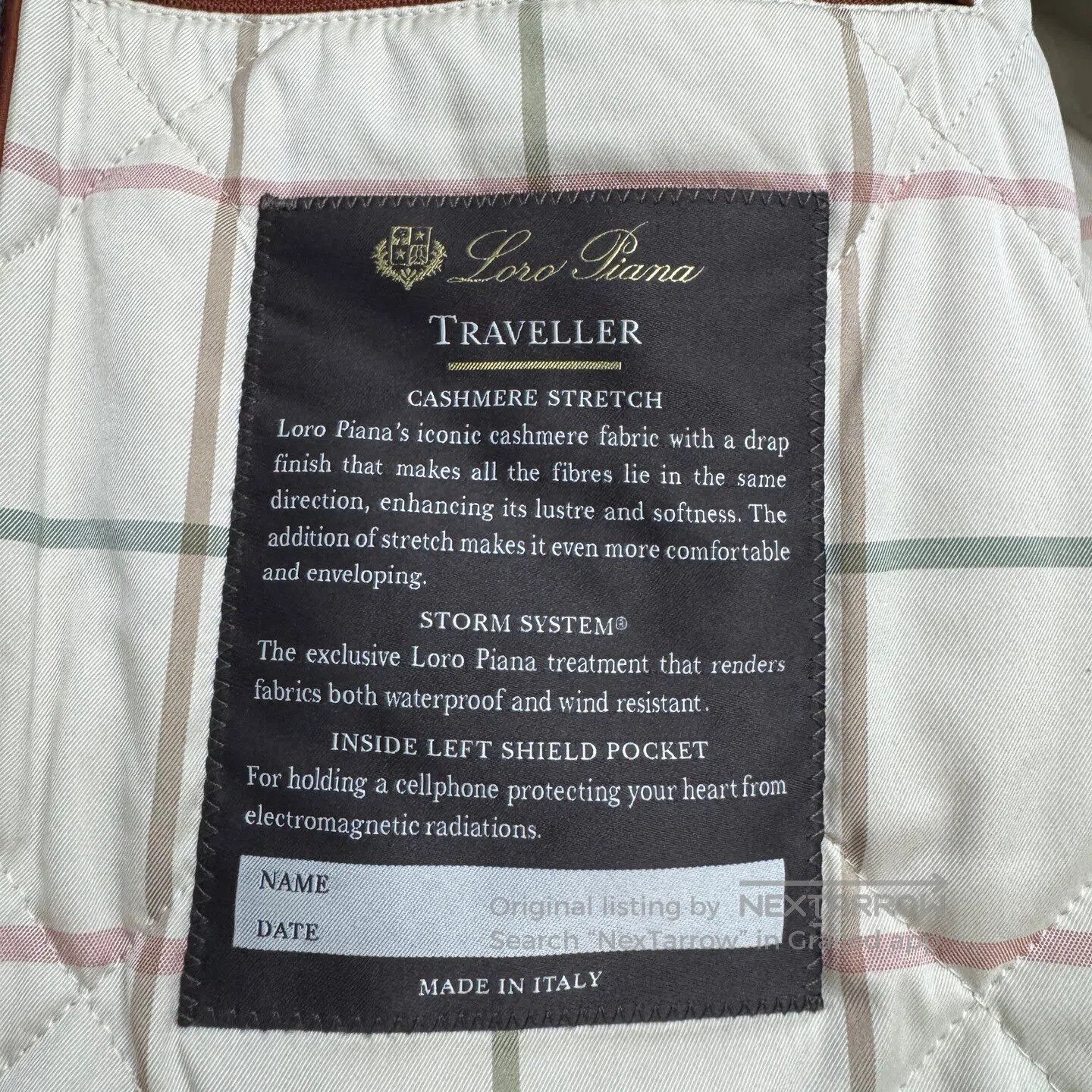 Loro Piana #REF! Size US L / EU 52-54 / 3 - 4 Thumbnail