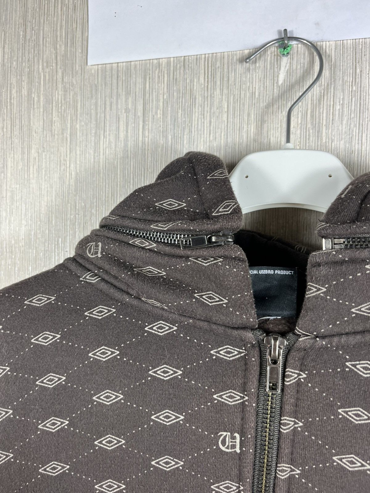 Umbro × Vintage Vintage Umbro y2k monogram logo hoodie sweatshirt zip hood Size US M / EU 48-50 / 2 - 13 Thumbnail